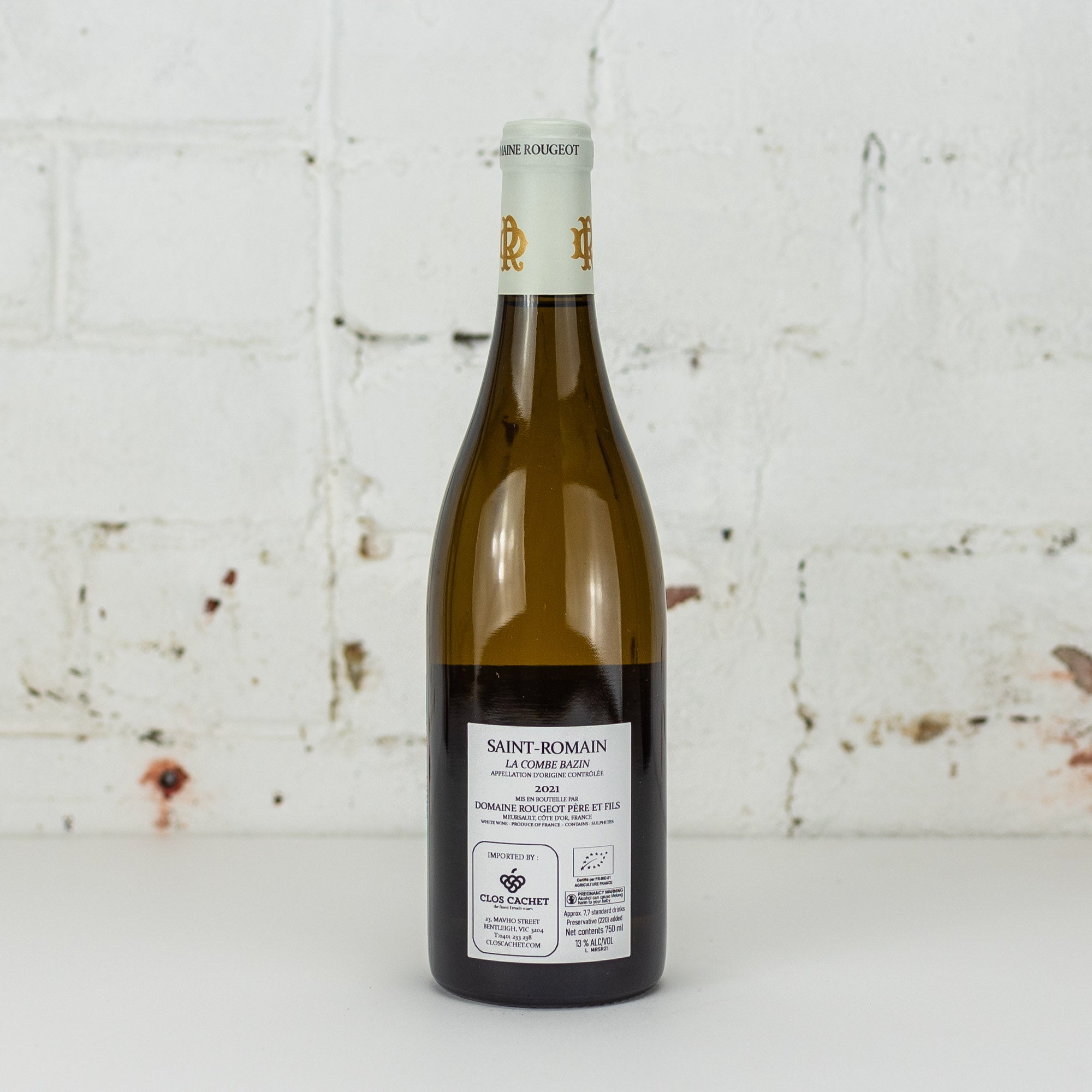 Domaine Rougeot - Saint Romain "La Combe Bazin" 2021 750ml
