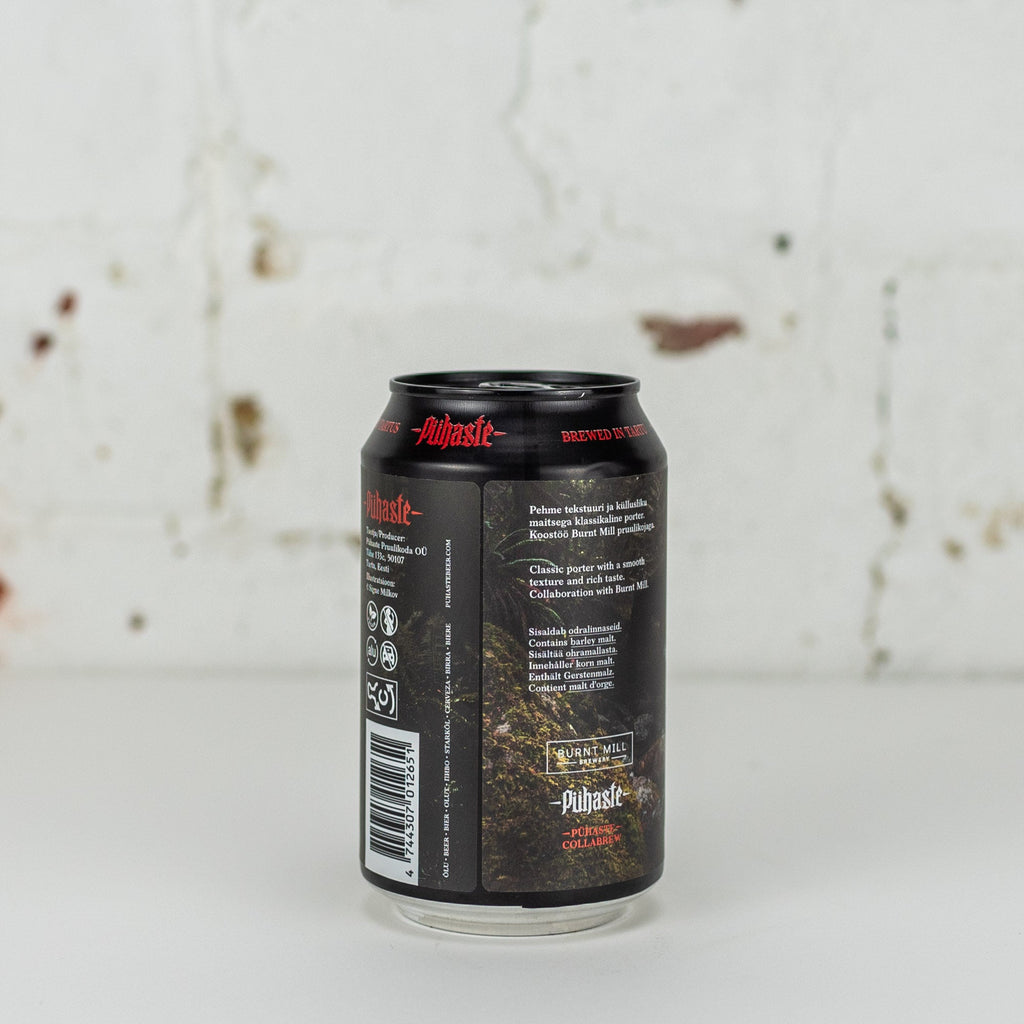 Puhaste x Burnt Mill 'Way In The Dark' Imperial Porter