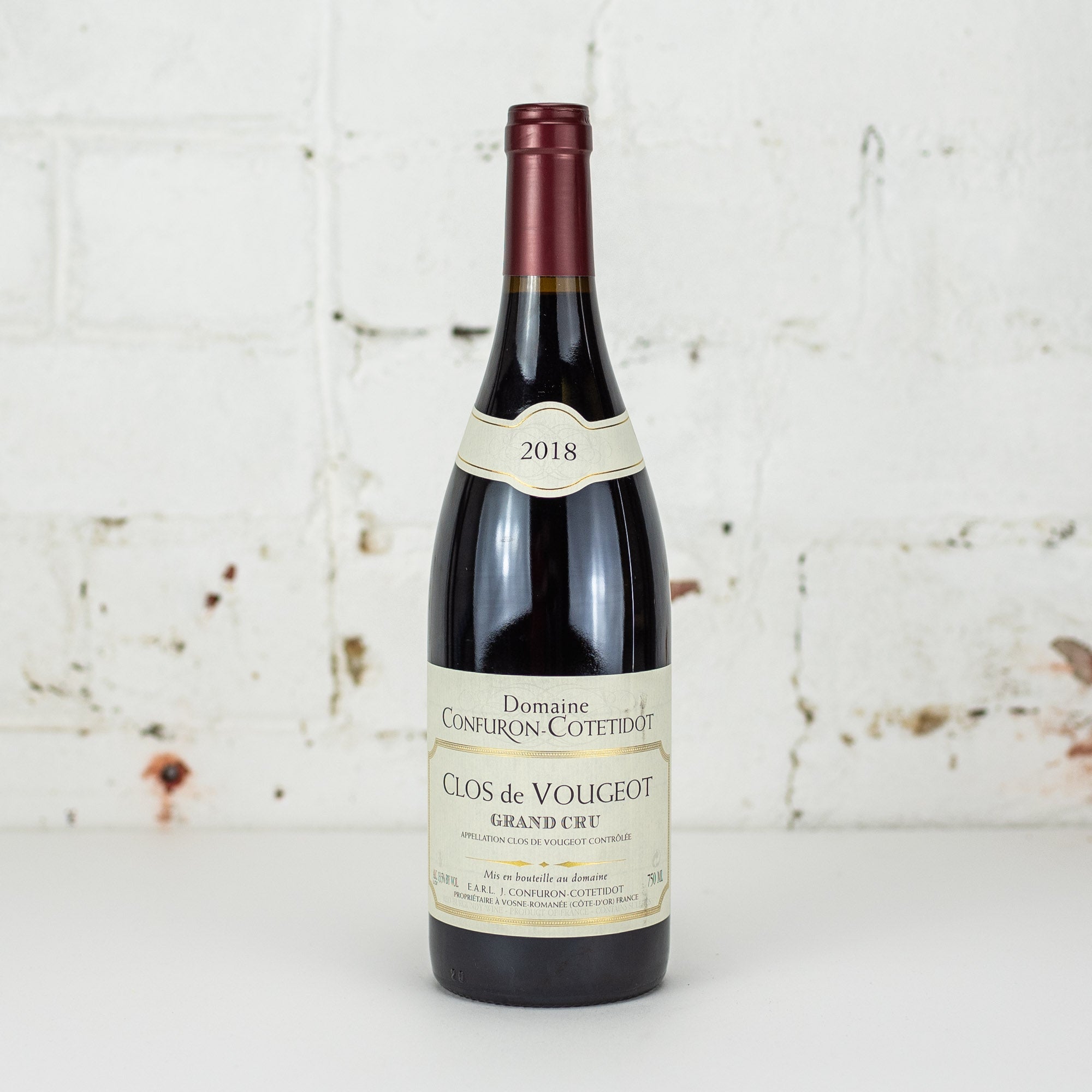 Domaine Confuron Cotetidot - Clos de Vougeot Grand Cru 2018 750ml