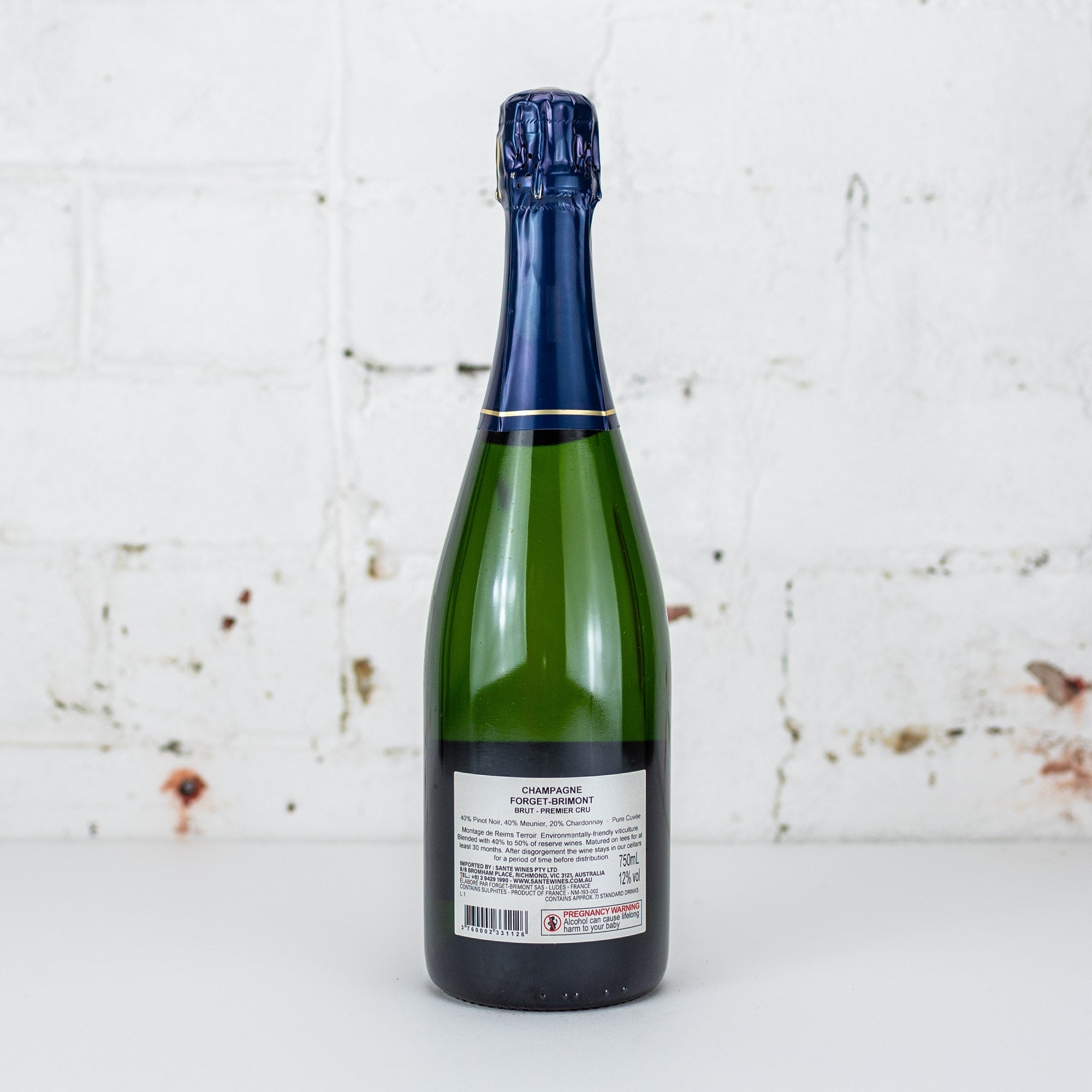 Forget Brimont - Premier Cru Brut NV 750ml