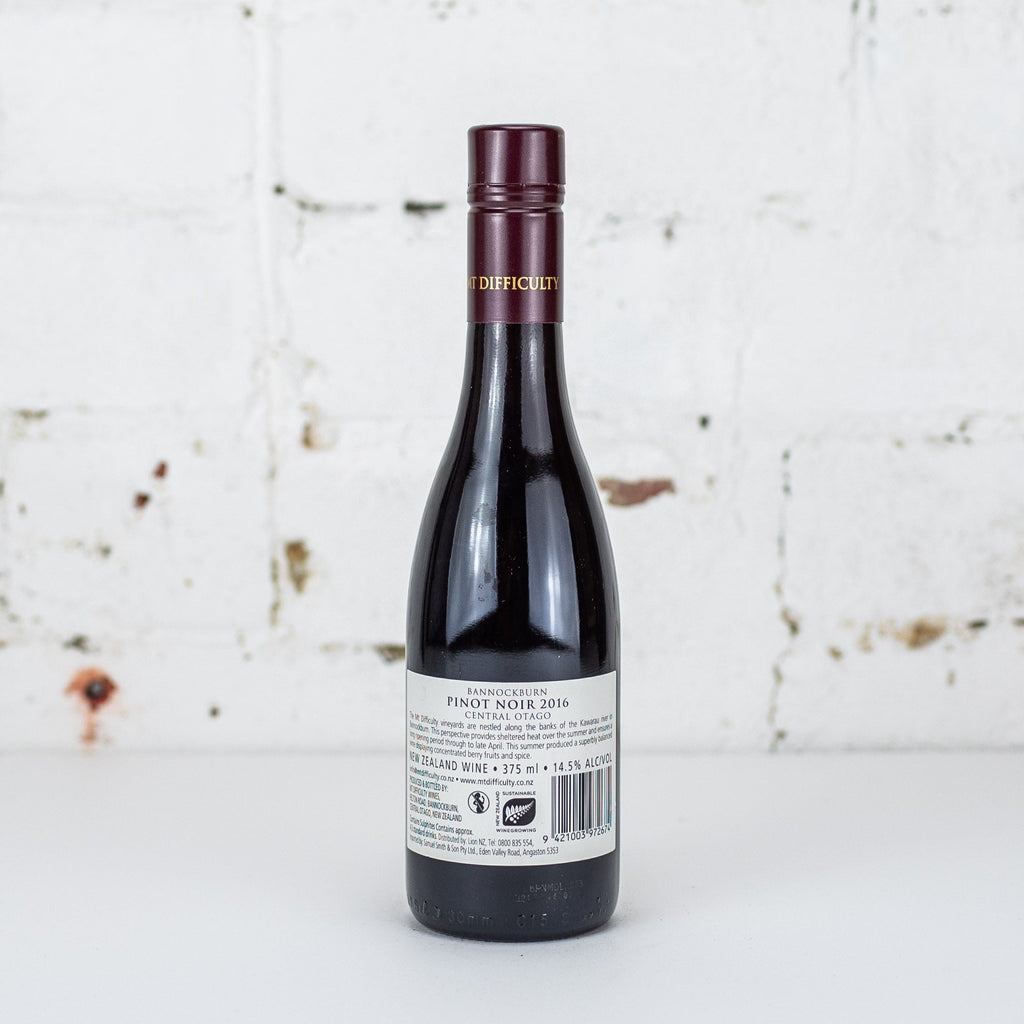 Mt Difficulty - Bannockburn Pinot Noir 2016 375ml