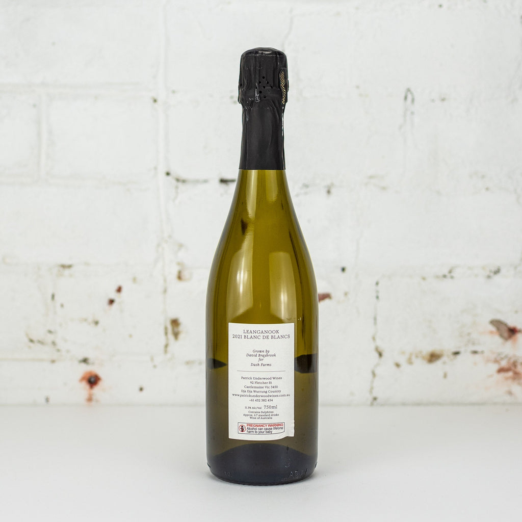 Patrick Underwood - Dash Farms Leanganook Blanc de Blanc 2021 750ml