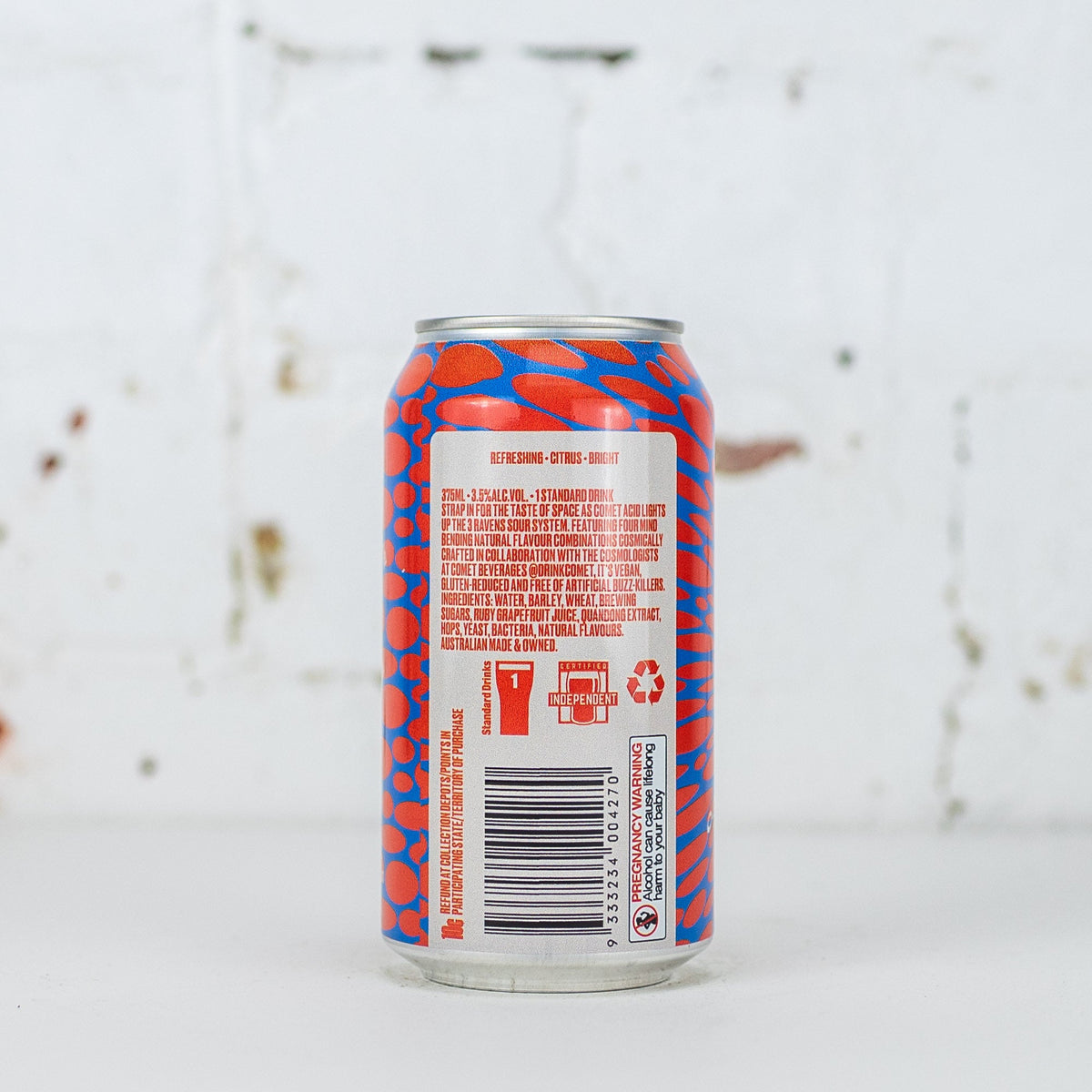 3 Ravens x Comet 'Acid: Grapefruit & Quandong' Sour