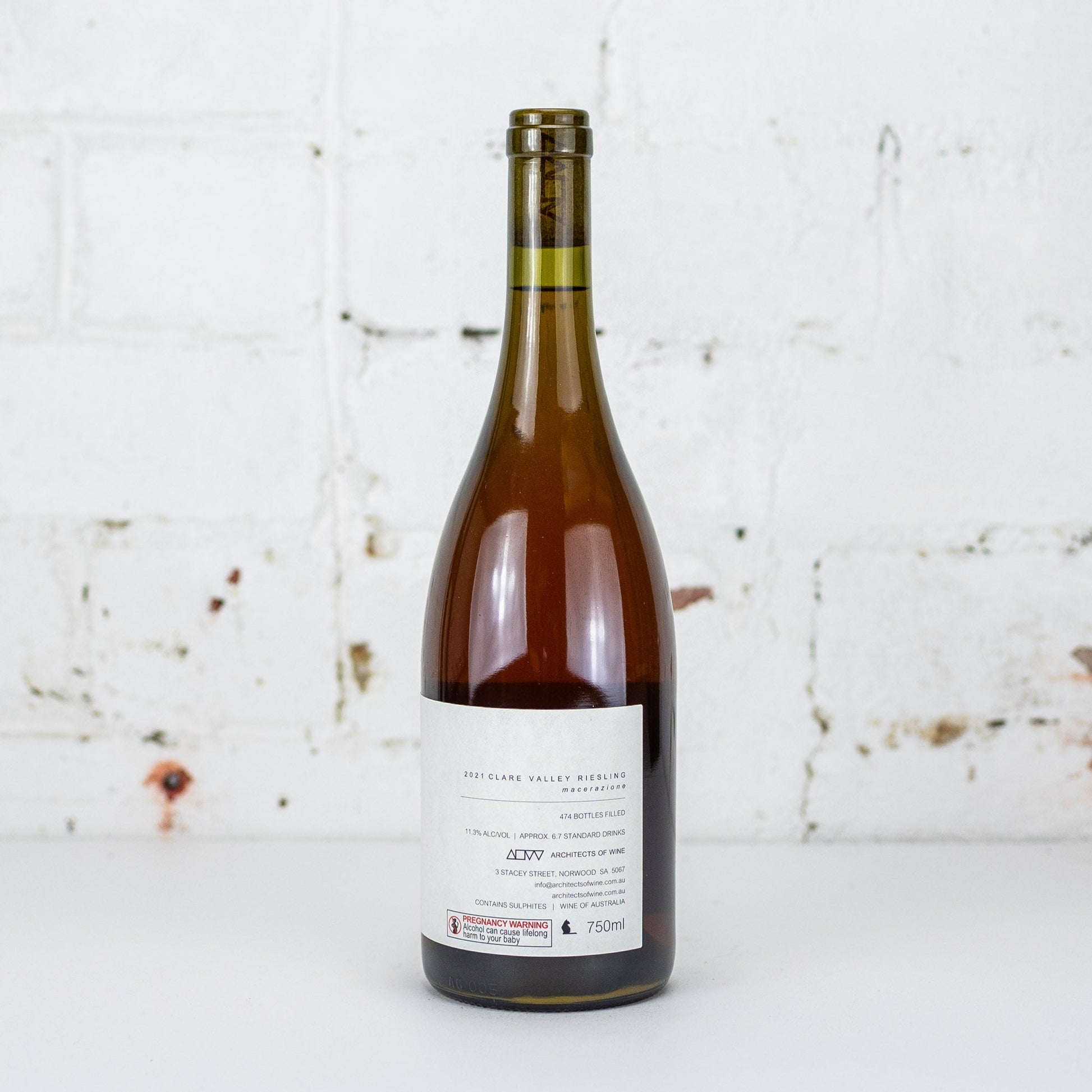 Architects of Wine - Clare Valley Riesling Macerazione 750ml