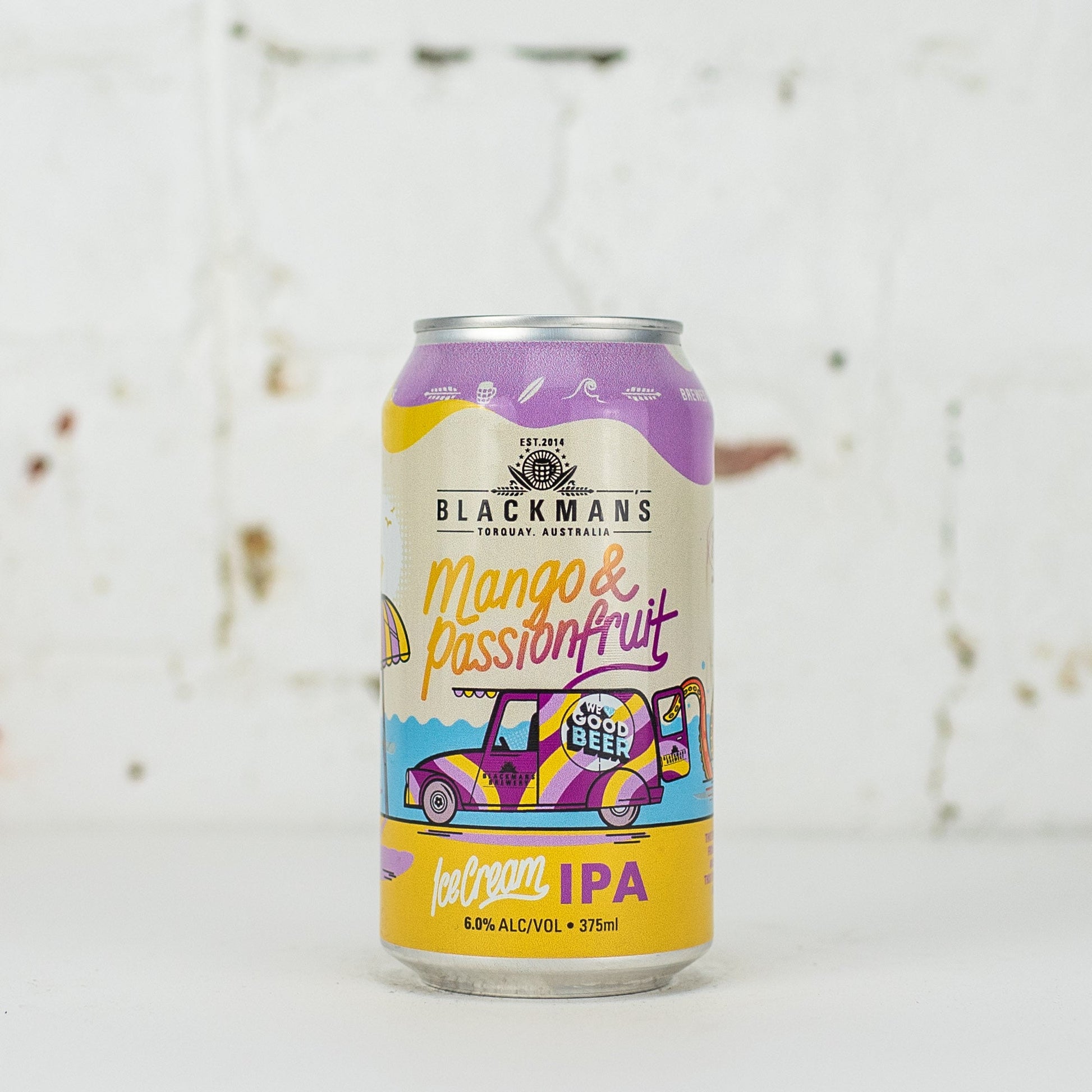 Blackman's x Gelato Gelato x The Hazy Squid 'Mango & Passionfruit Ice Cream IPA'