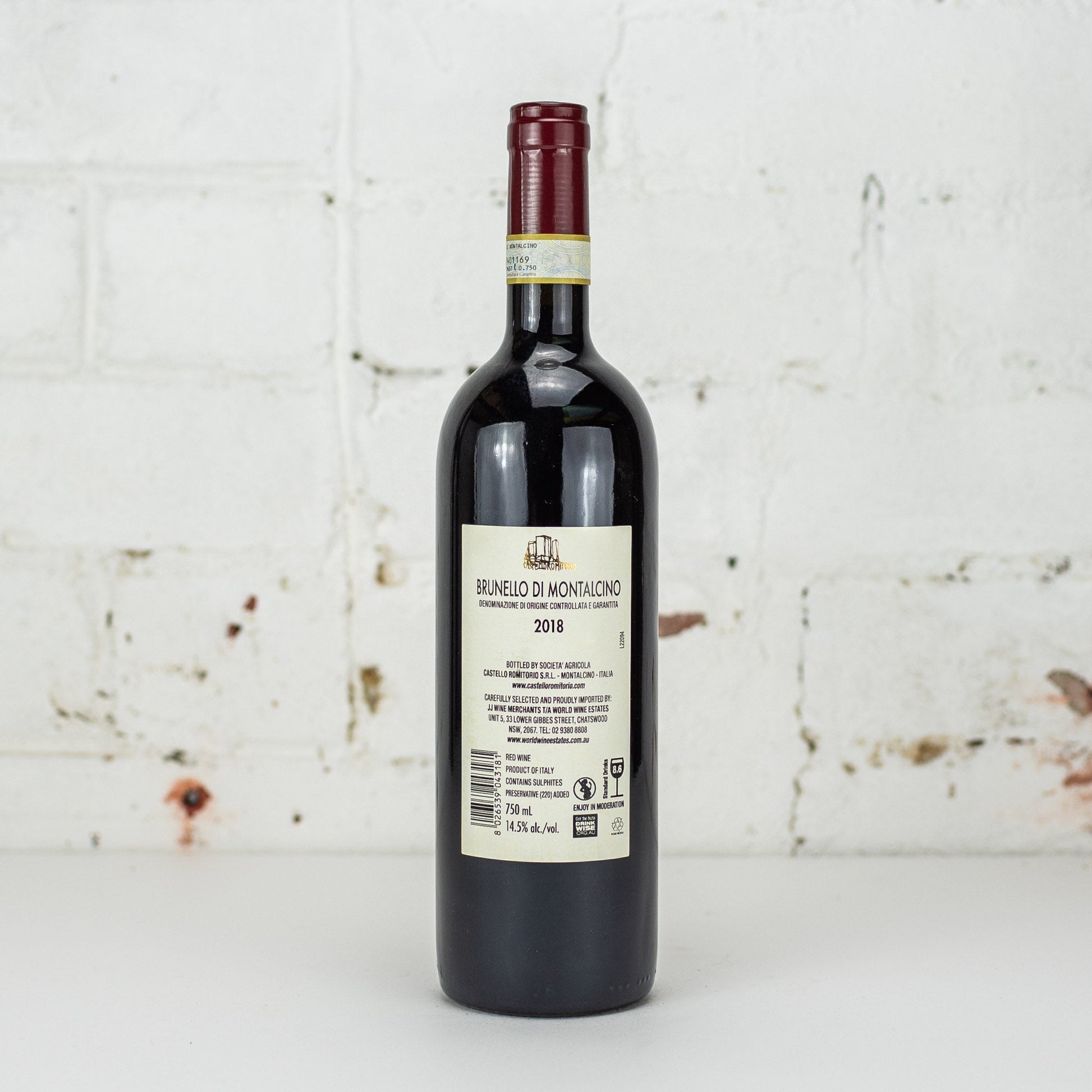 Castello Romitorio - Brunello di Montalcino 2018  750ml