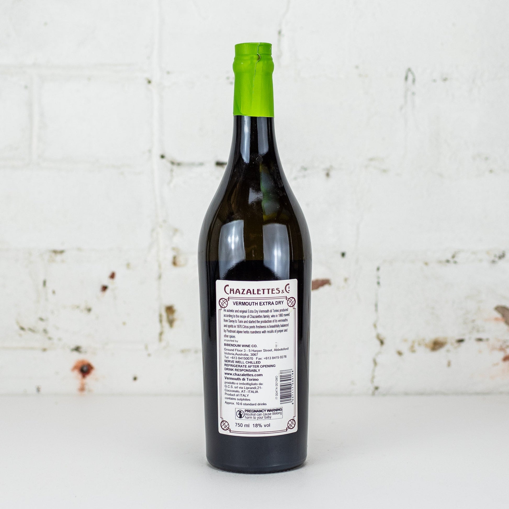 Chazalettes & Co - Vermouth di Torino Extra Dry 750ml