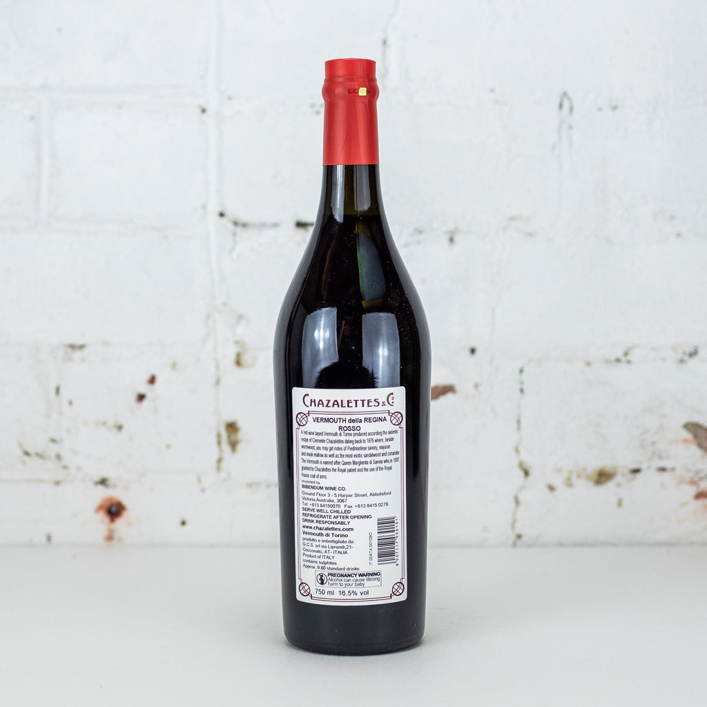 Chazalettes & Co. - Vermouth di Torino Rosso della Regina 750ml