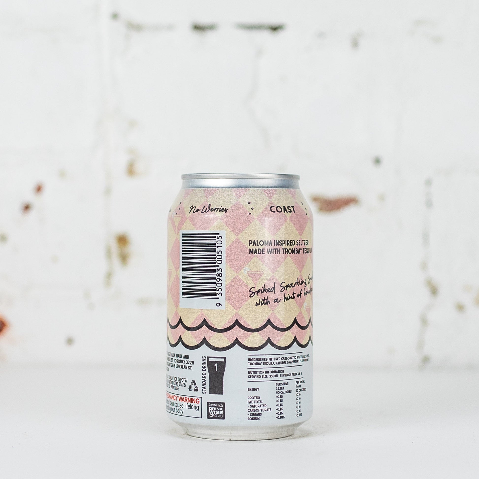 Coast - Grapefruit Margarita Hard Seltzer