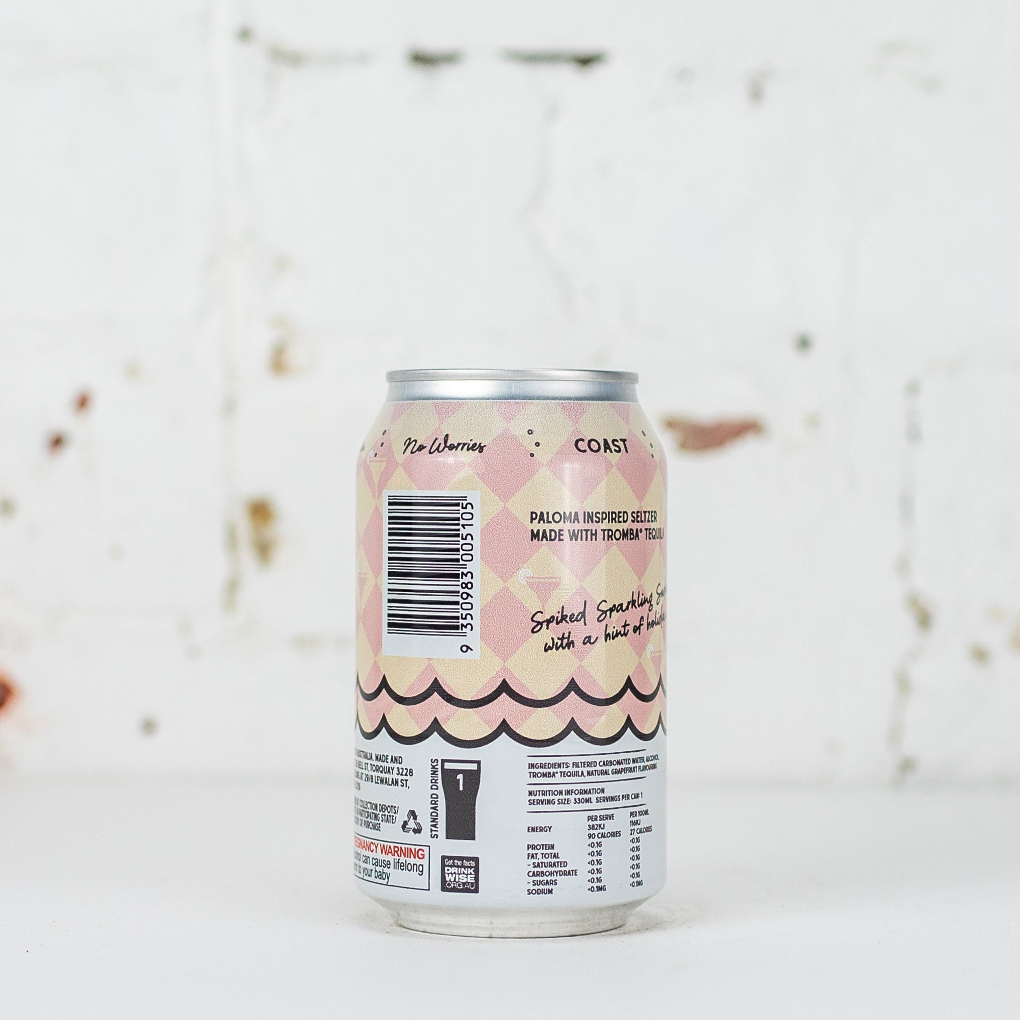 Coast - Grapefruit Margarita Hard Seltzer