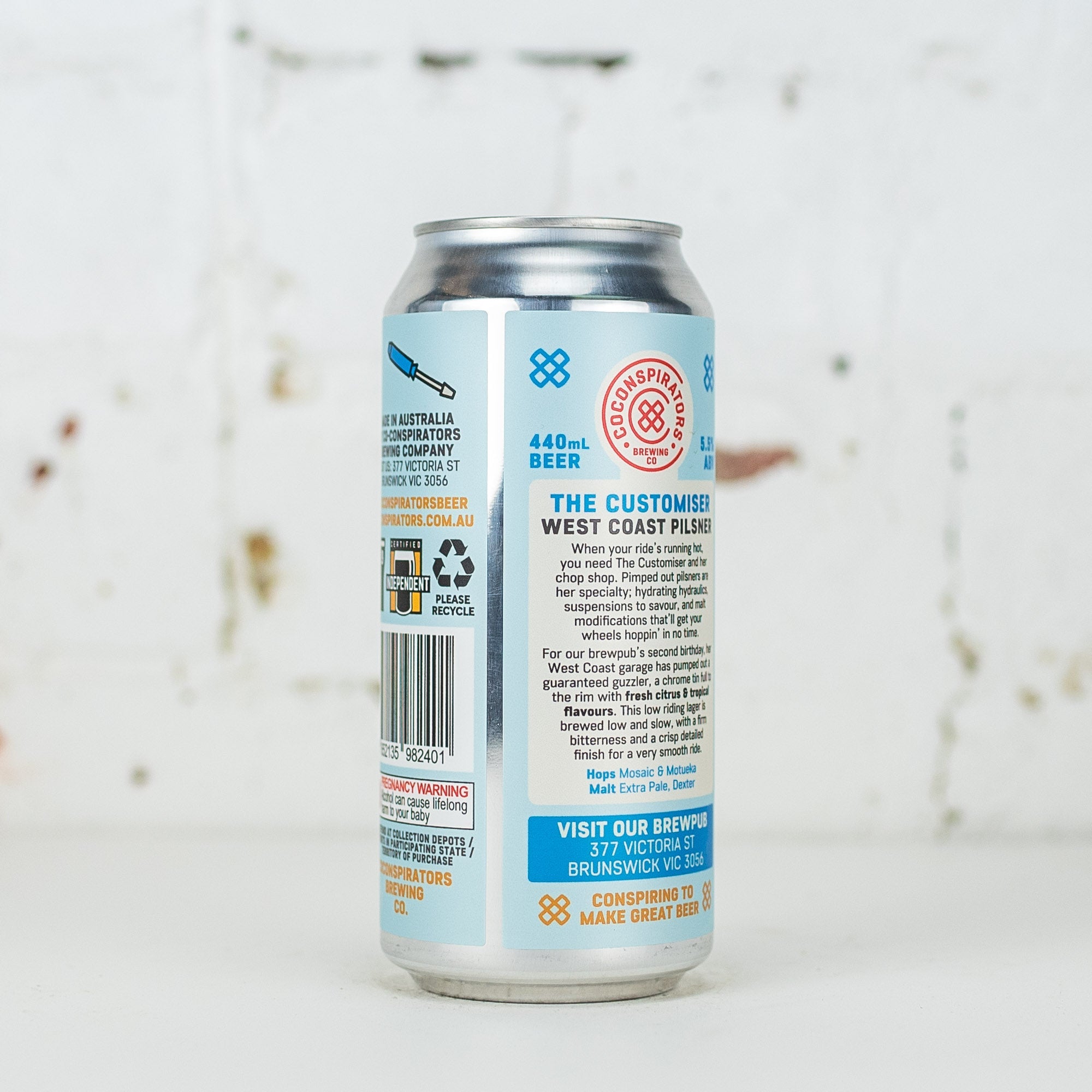 CoConspirators - The Customiser West Coast Pilsner