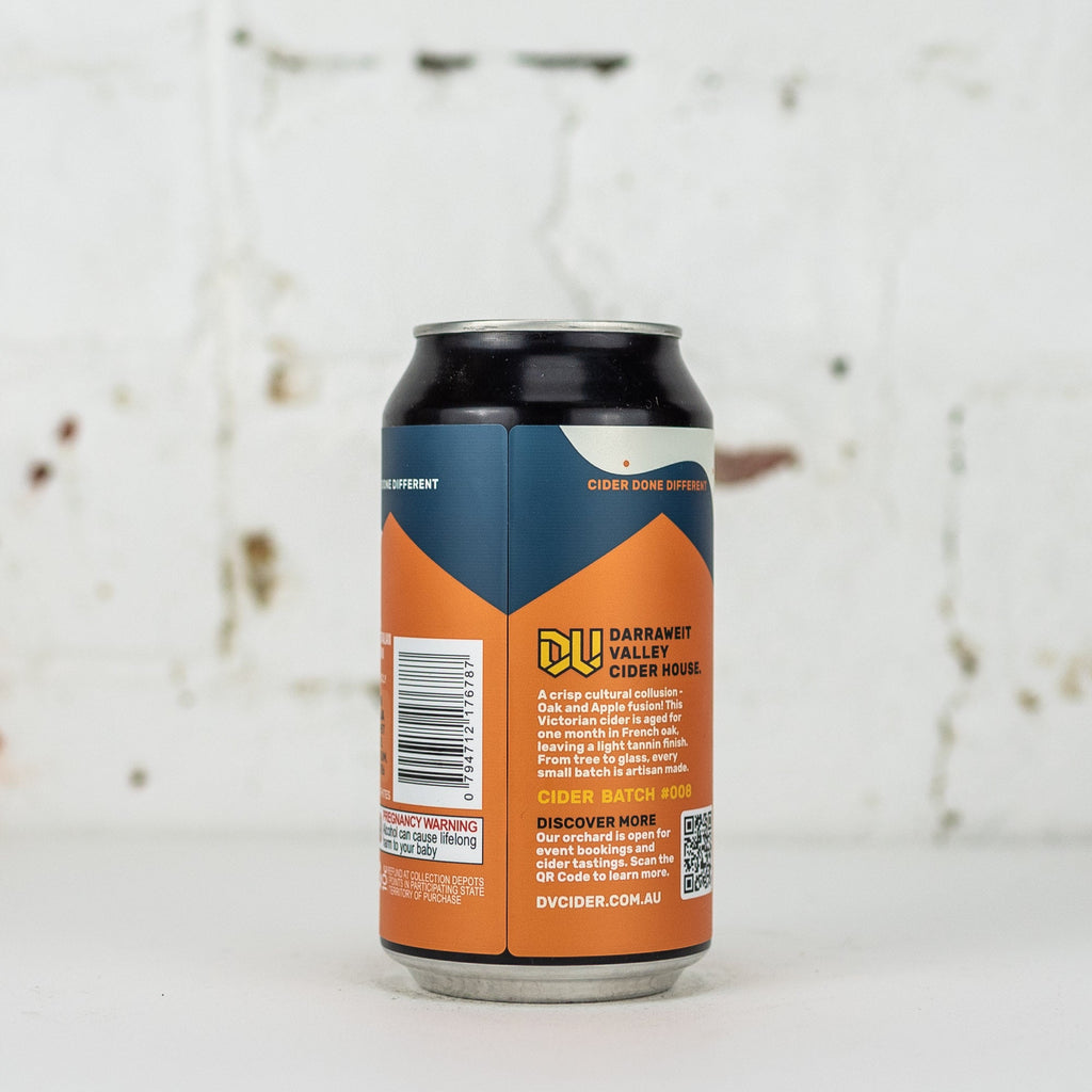 DV Cider - Fully St'Oaked French Oaked Cider