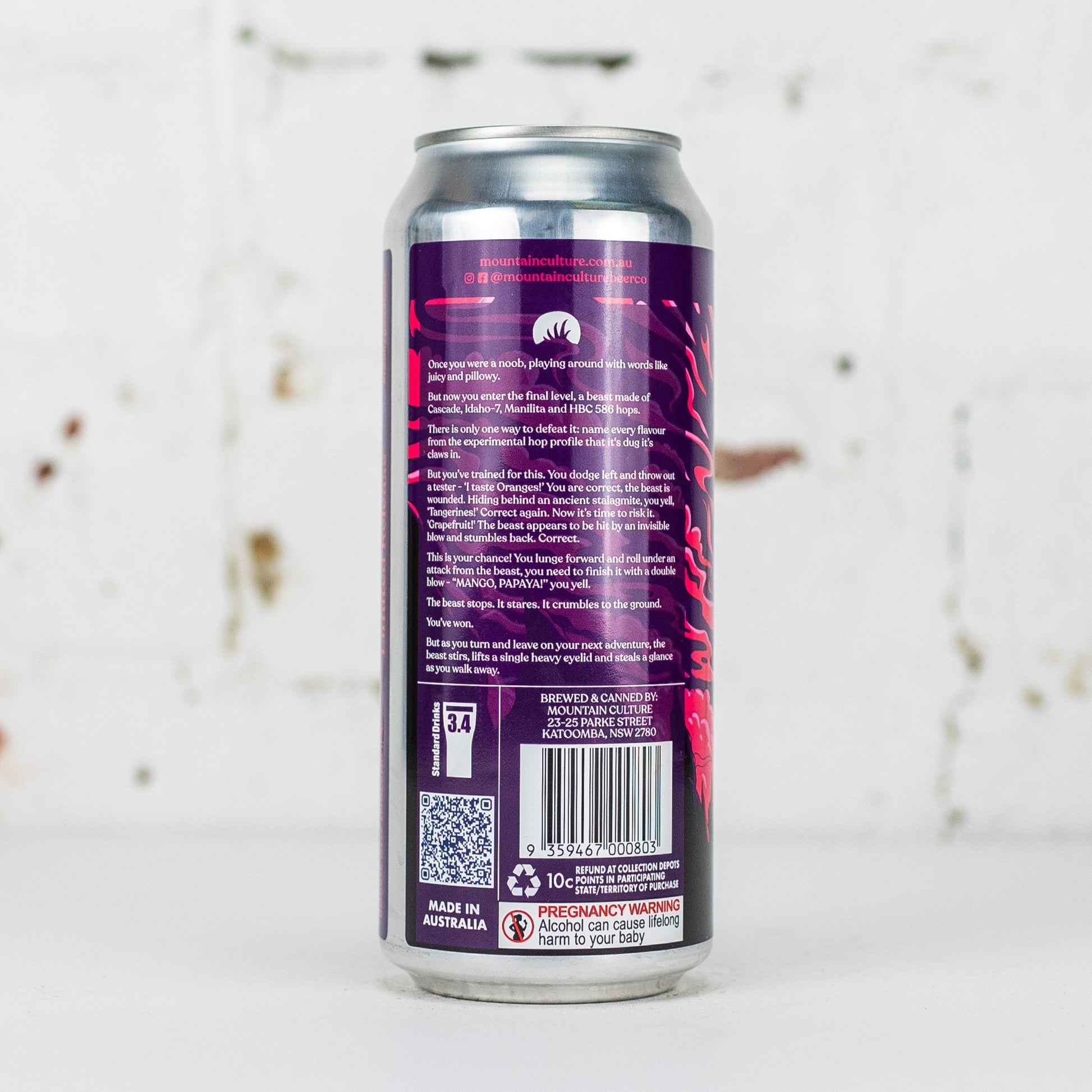 Mountain Culture - Final Boss Double NEIPA