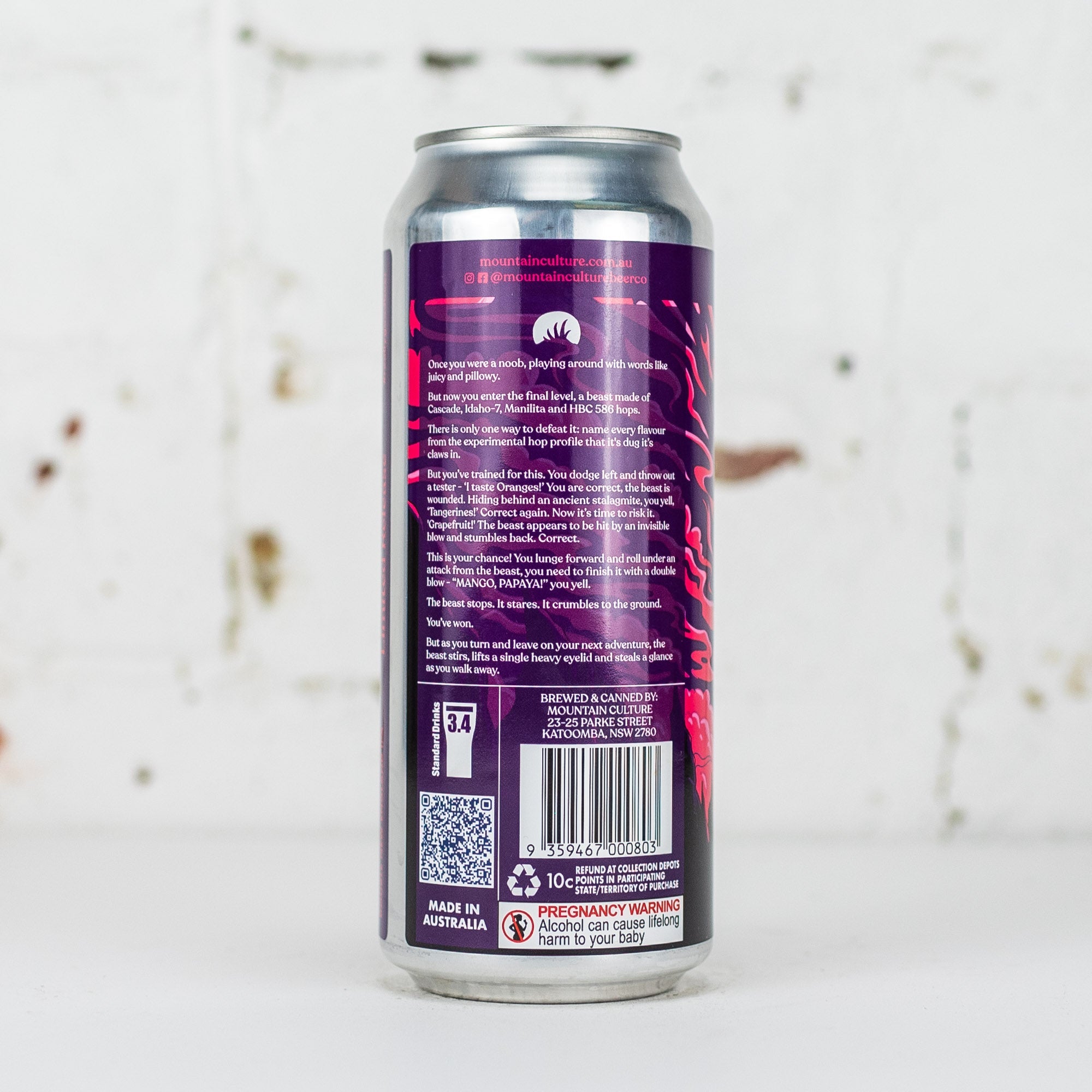 Mountain Culture - Final Boss Double NEIPA