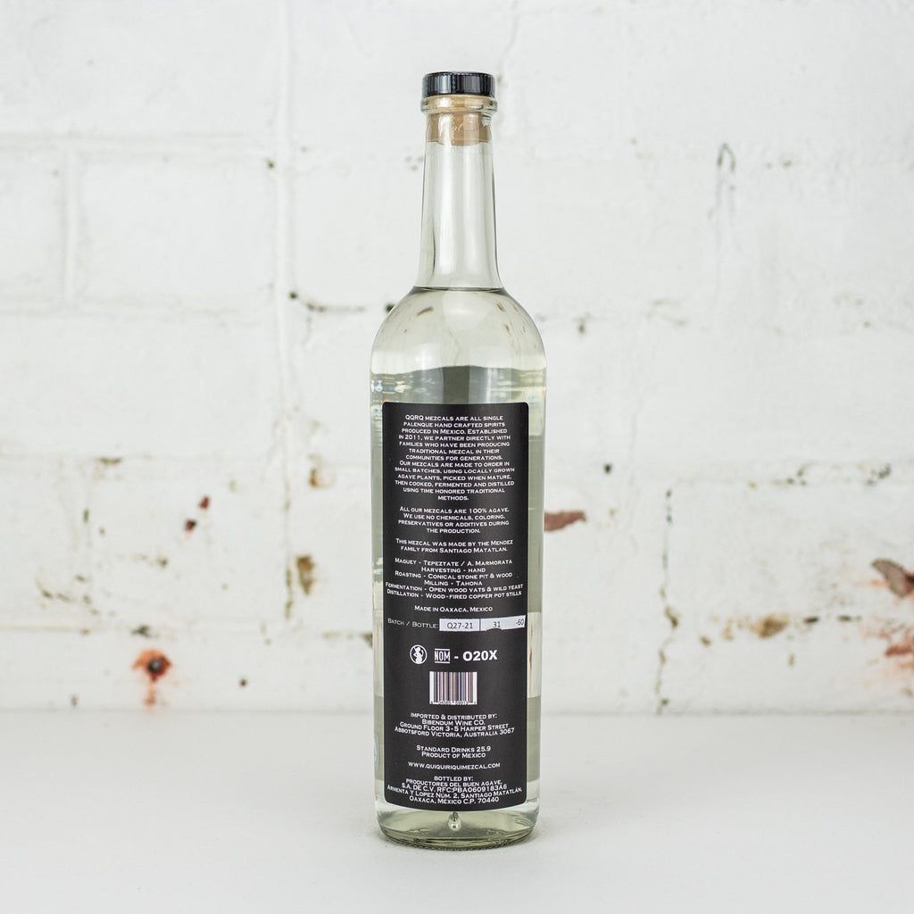 QuiQuiRiQui - Tepeztate Mezcal 700ml