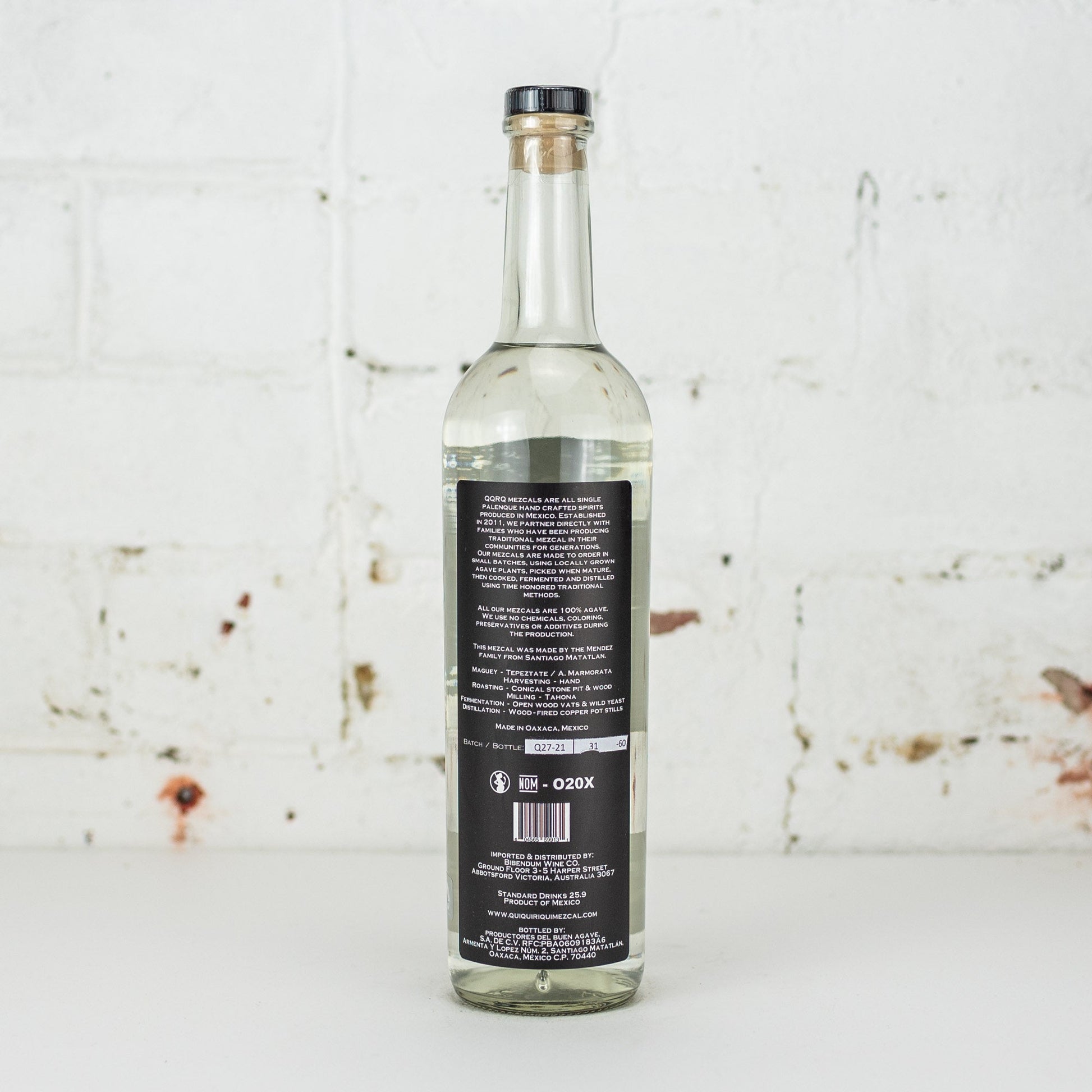 QuiQuiRiQui - Tepeztate Mezcal 700ml