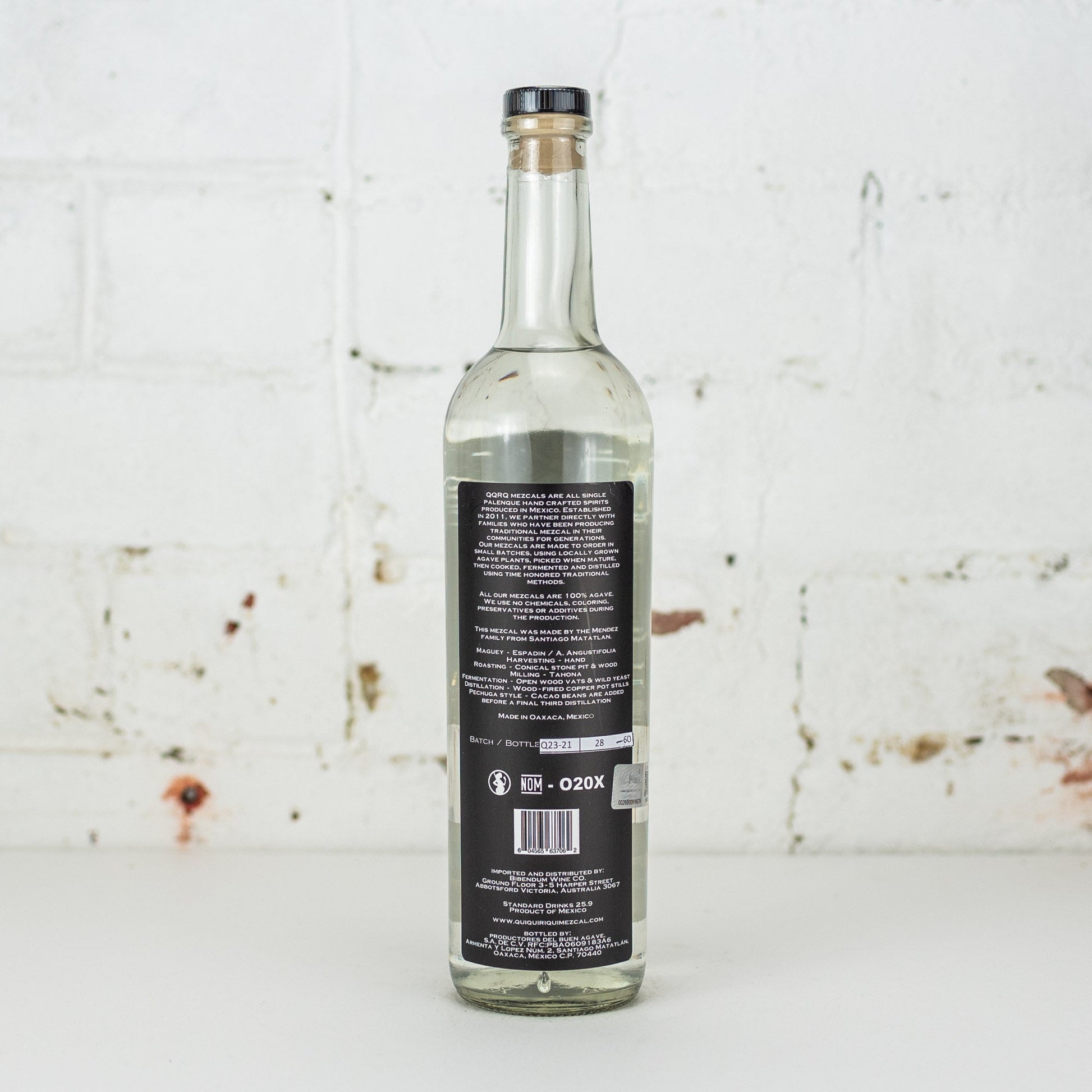 QuiQuiRiQui - Destilado con Cacao Mezcal 700ml