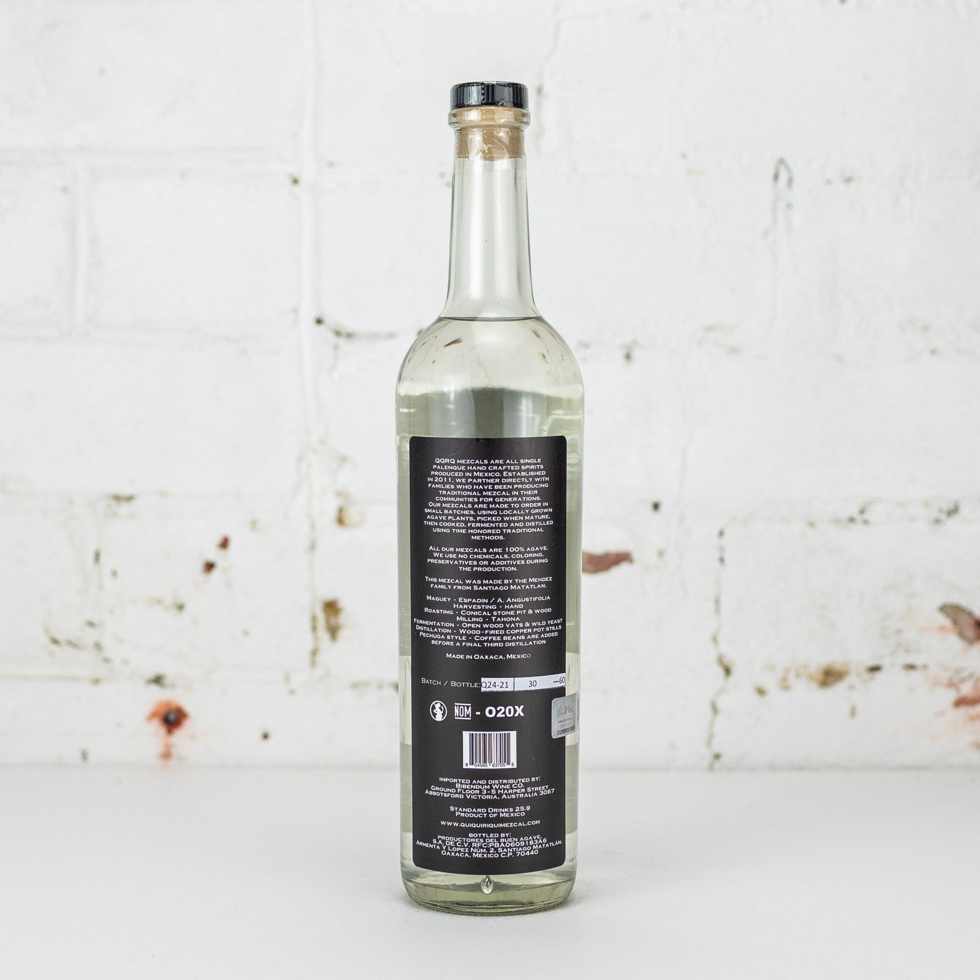 QuiQuiRiQui - Destilado con Cafe Mezcal 700ml