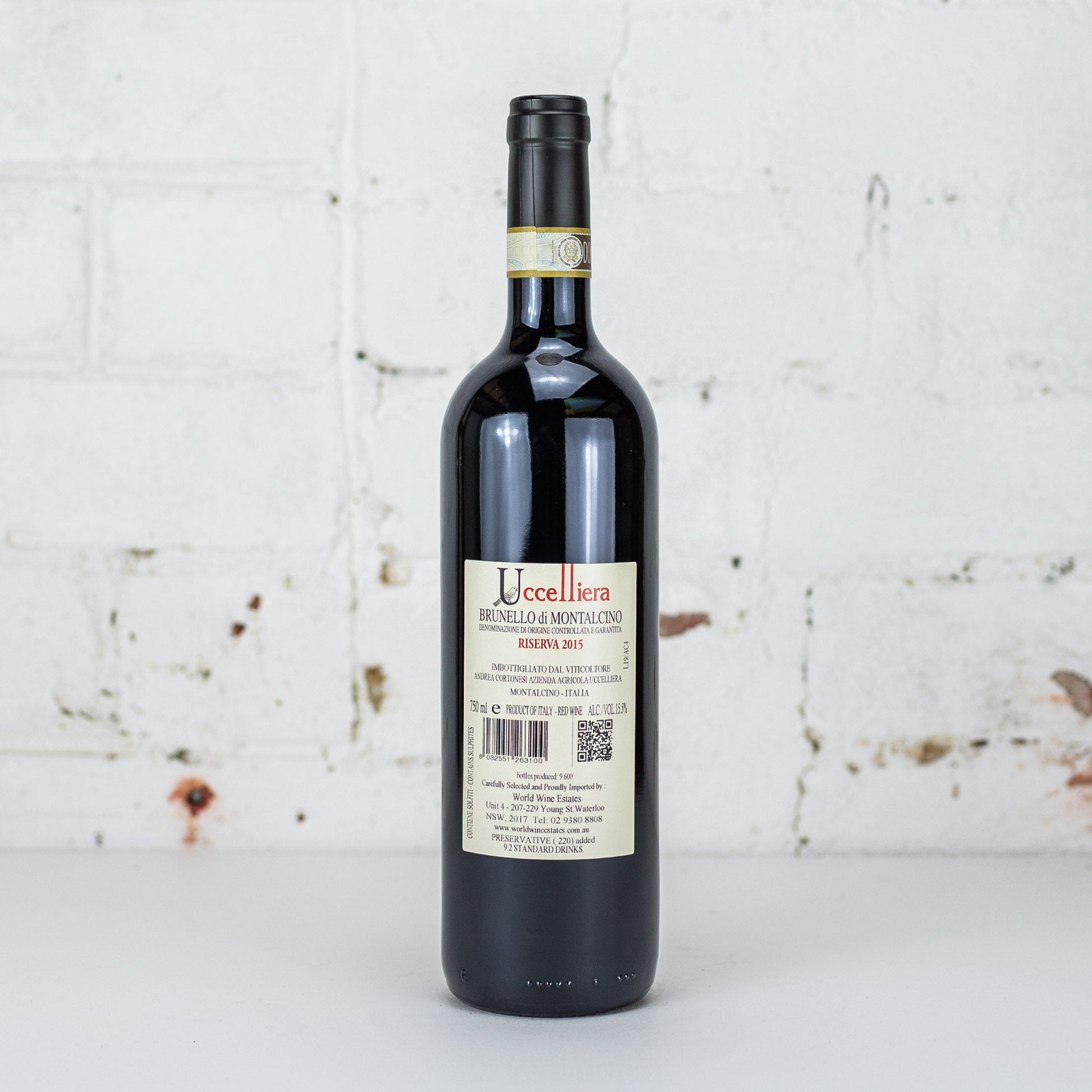 Uccelliera - Brunello di Montalcino Reserva 2015 750ml