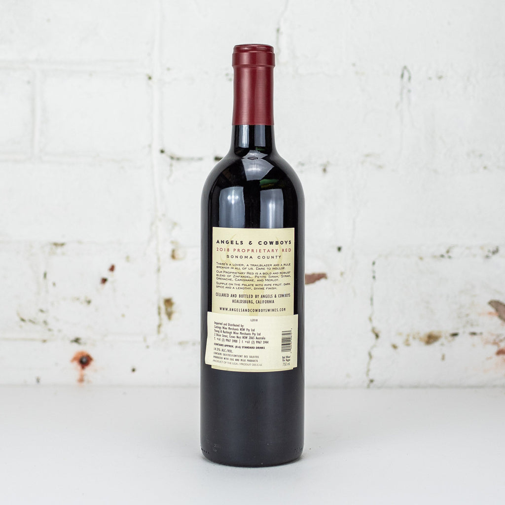 Angels & Cowboys - Proprietary Red 2018 750ml