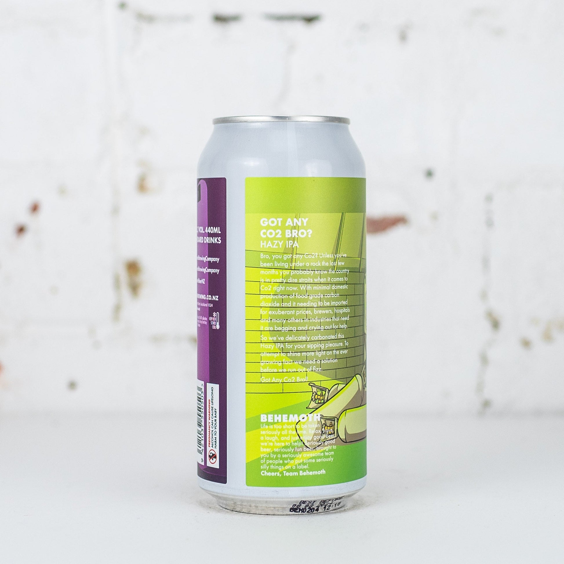 Behemoth - Got Any Co2 Bro? Delicately Carbonated IPA