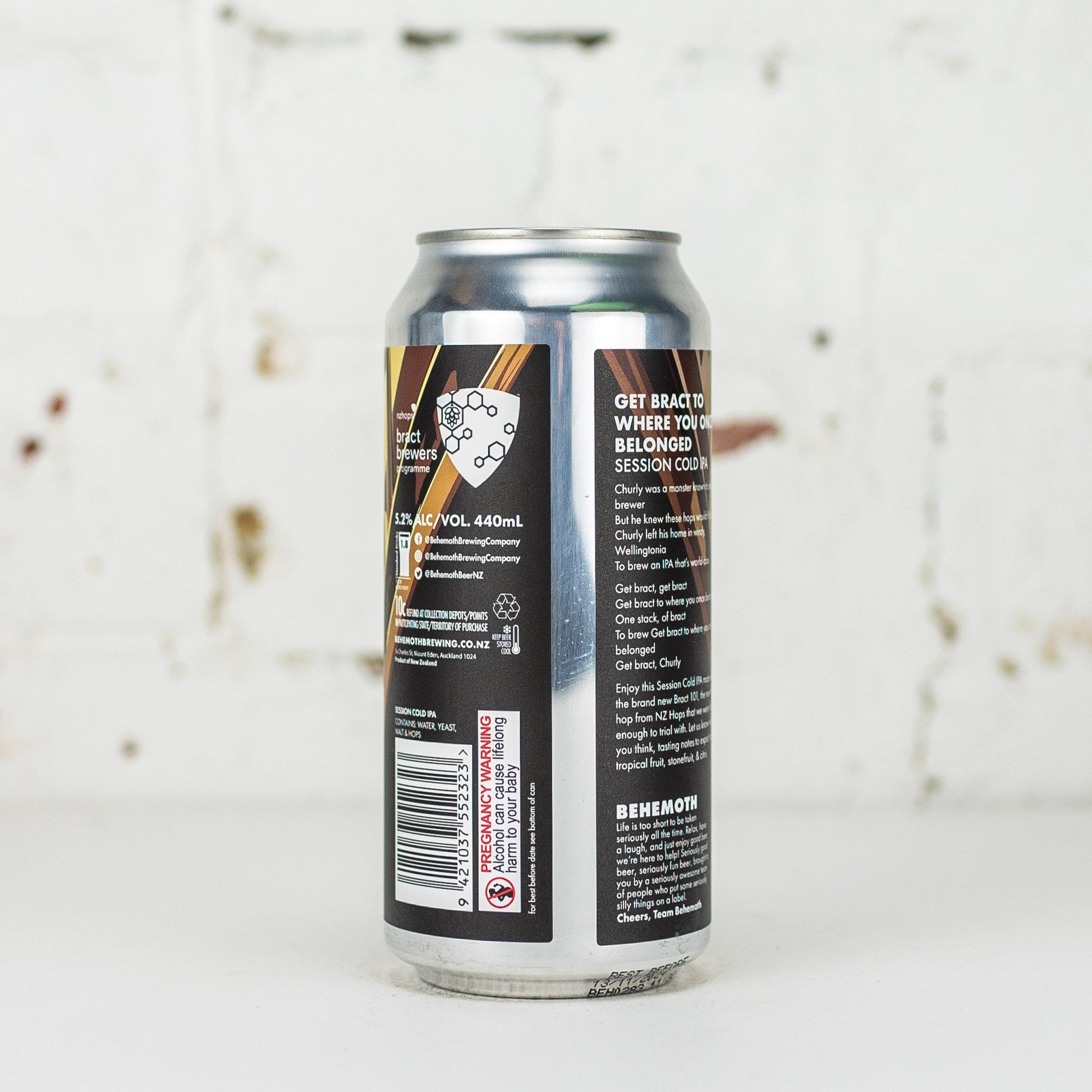 Behemoth - Get Bract To Where You Once Belonged Cold IPA