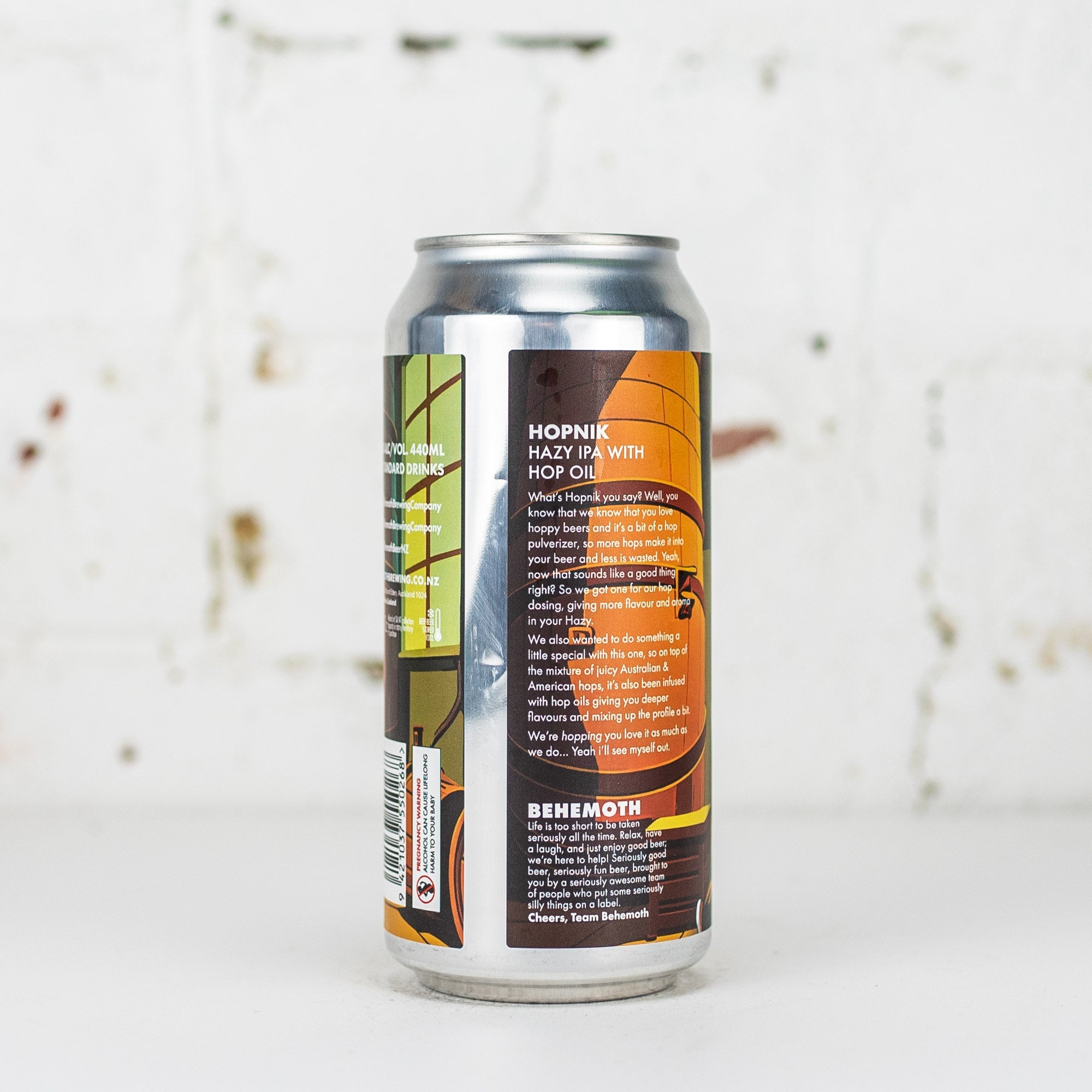 Behemoth - Hopnik Hazy IPA with Hop Oil