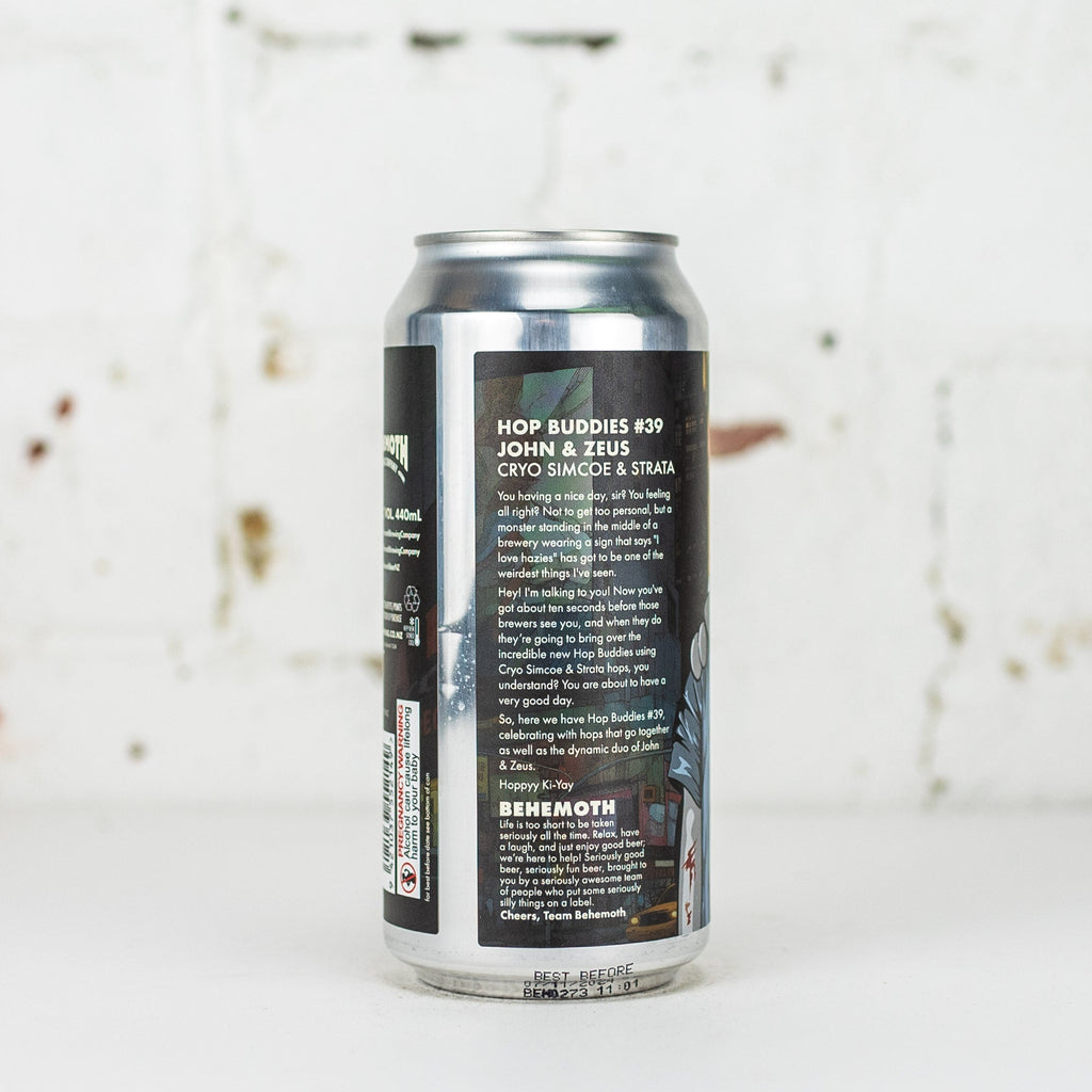 Behemoth - Hop Buddies #39: John & Zeus Hazy IPA