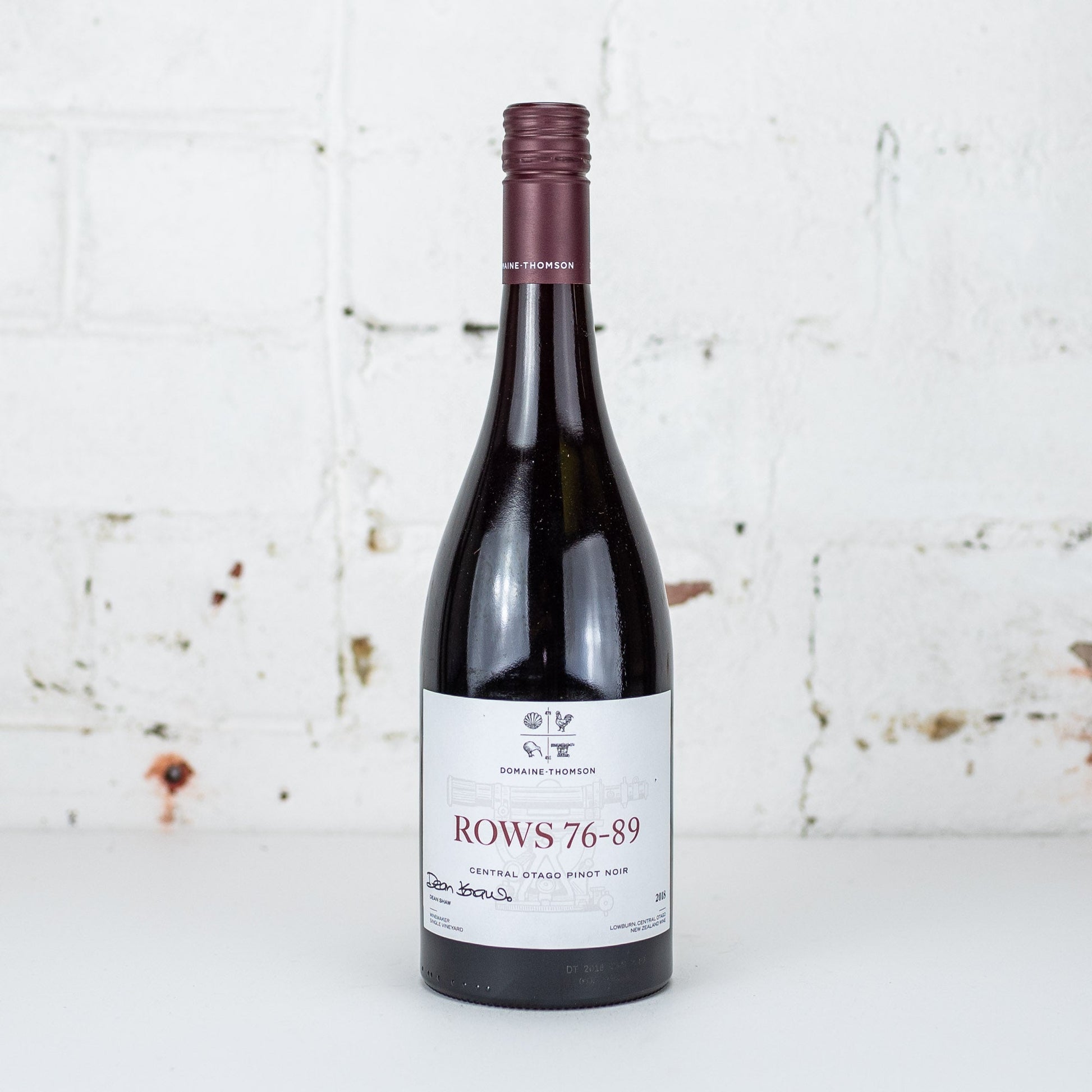 Domaine Thomson - Rows 76–89 Pinot Noir 2018 750ml