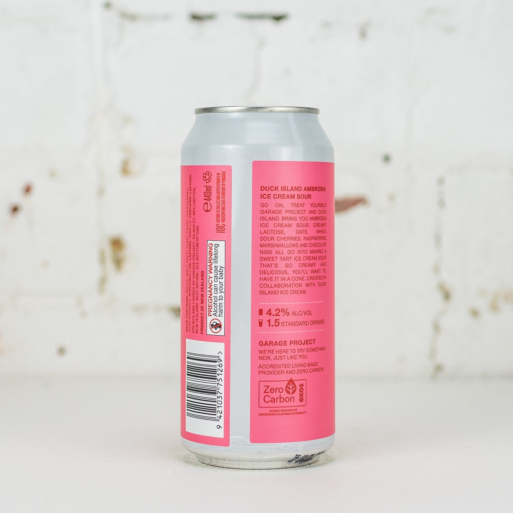 Garage Project x Duck Island 'Ambrosia' Ice Cream Sour