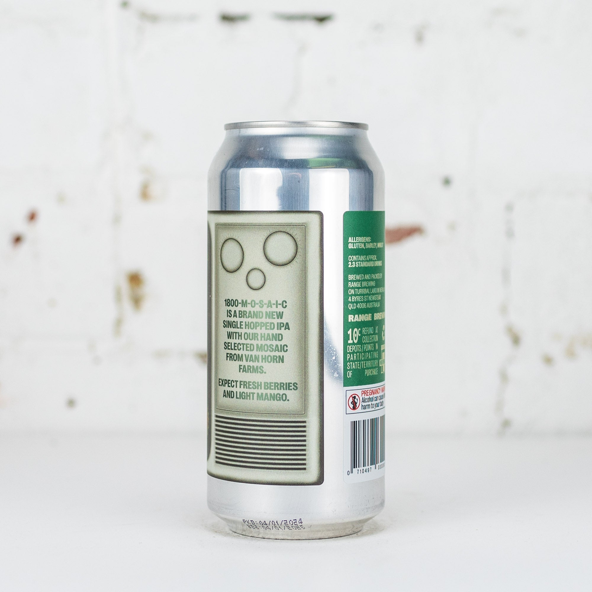 Range - 1800–Mosaic Hazy IPA
