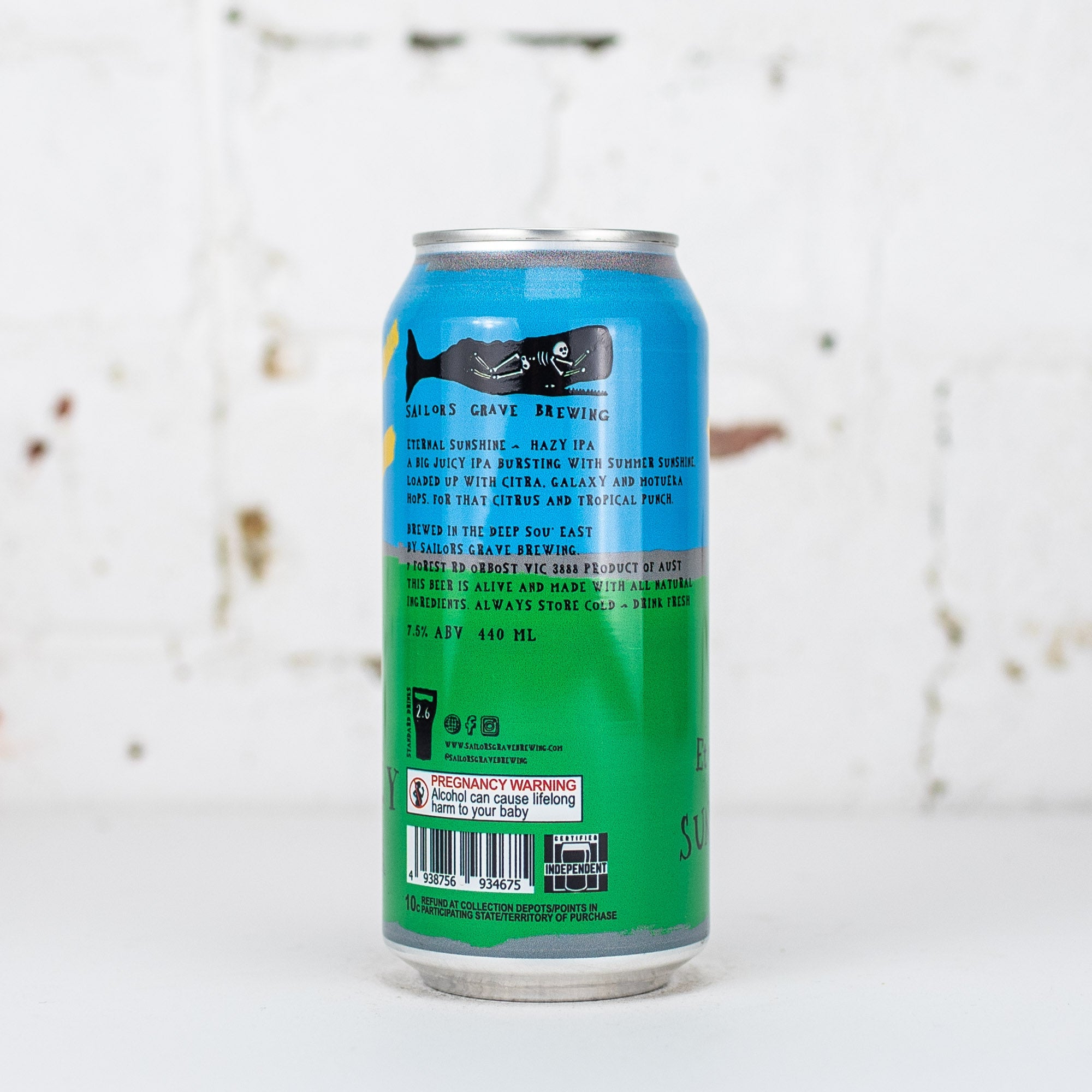 Sailors Grave - Eternal Sunshine Hazy IPA 440ml