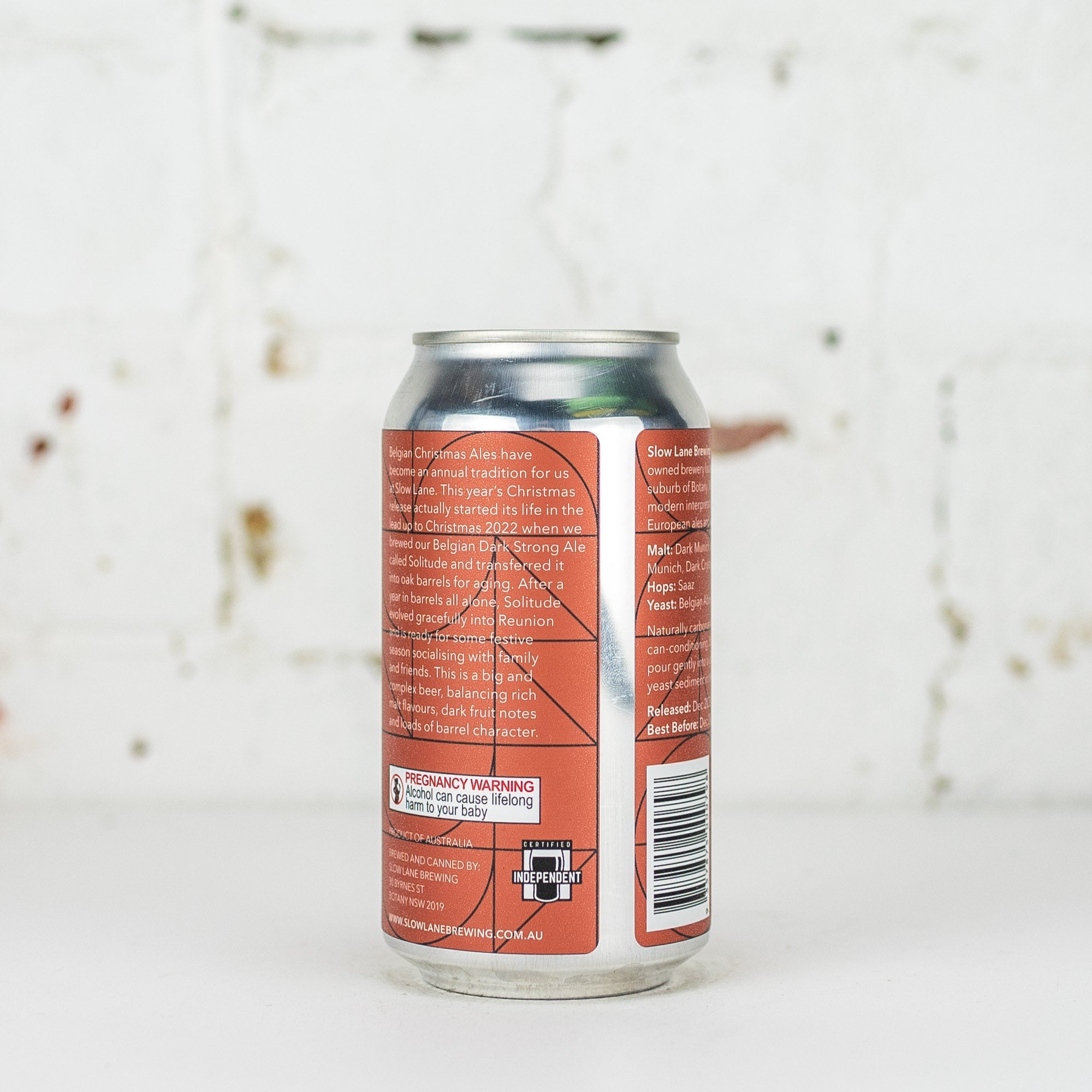 Slow Lane - Reunion Oaked Belgian Christmas Ale