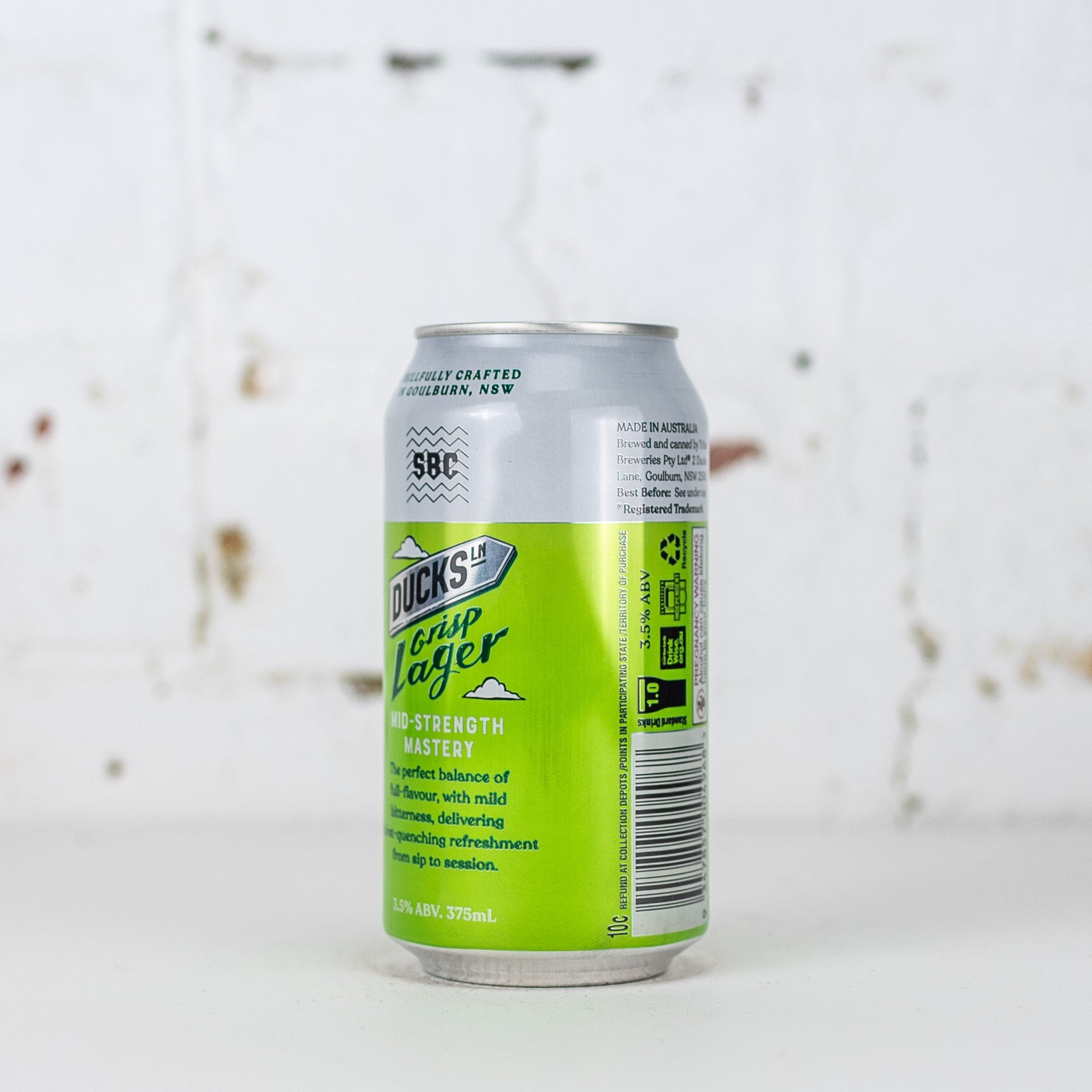 Stockade - Ducks Lane Mid Strength Lager