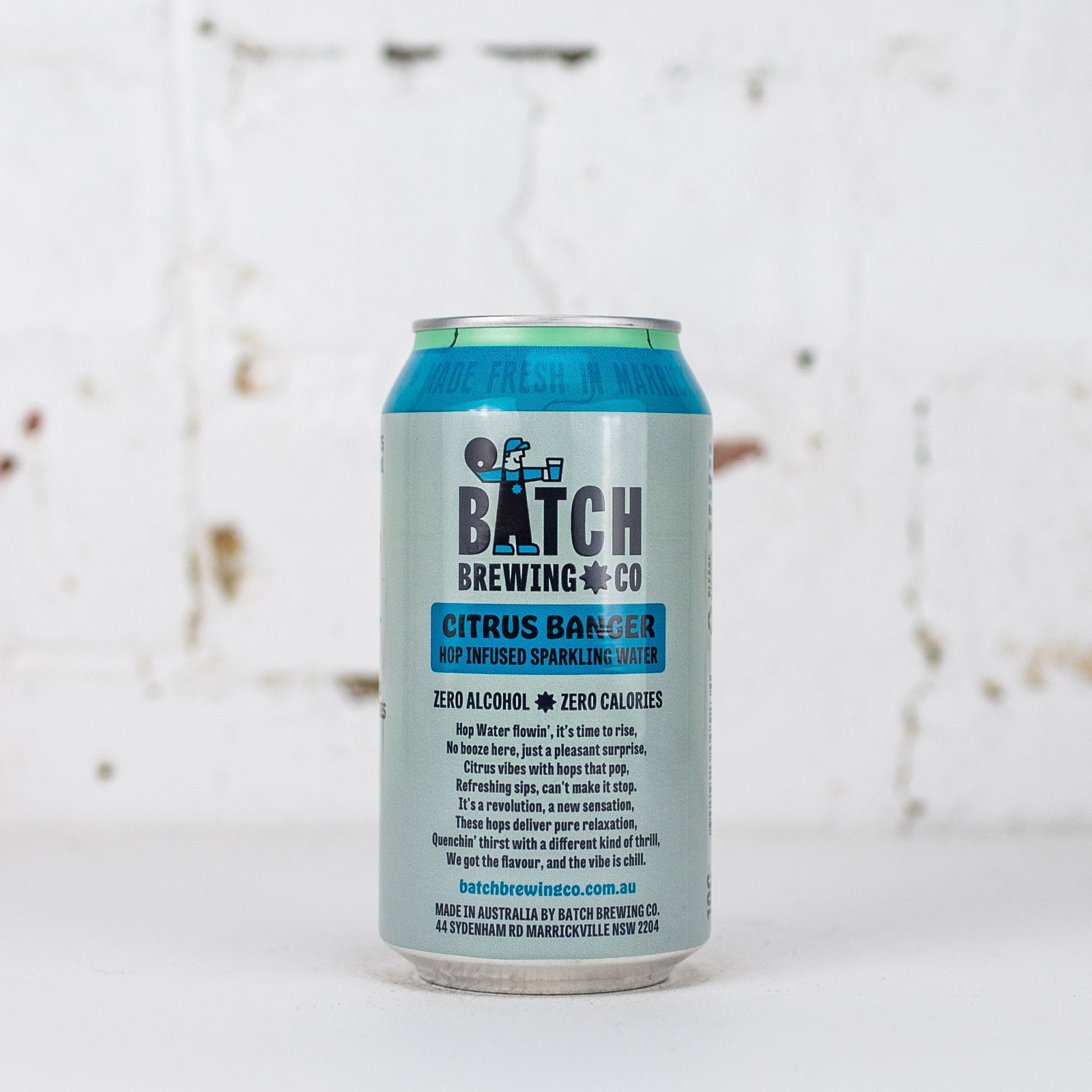 Batch - The Hip Hip Hop Citrus Banger Hop Infused Sparkling Water