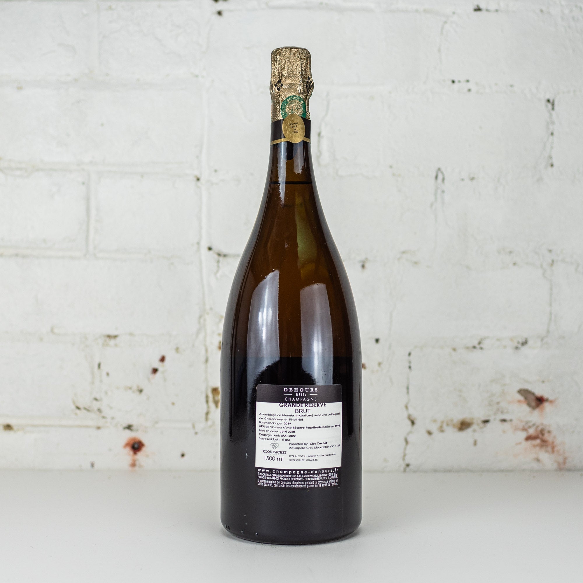 Dehours - Grande Reserve Brut Champagne 1.5L