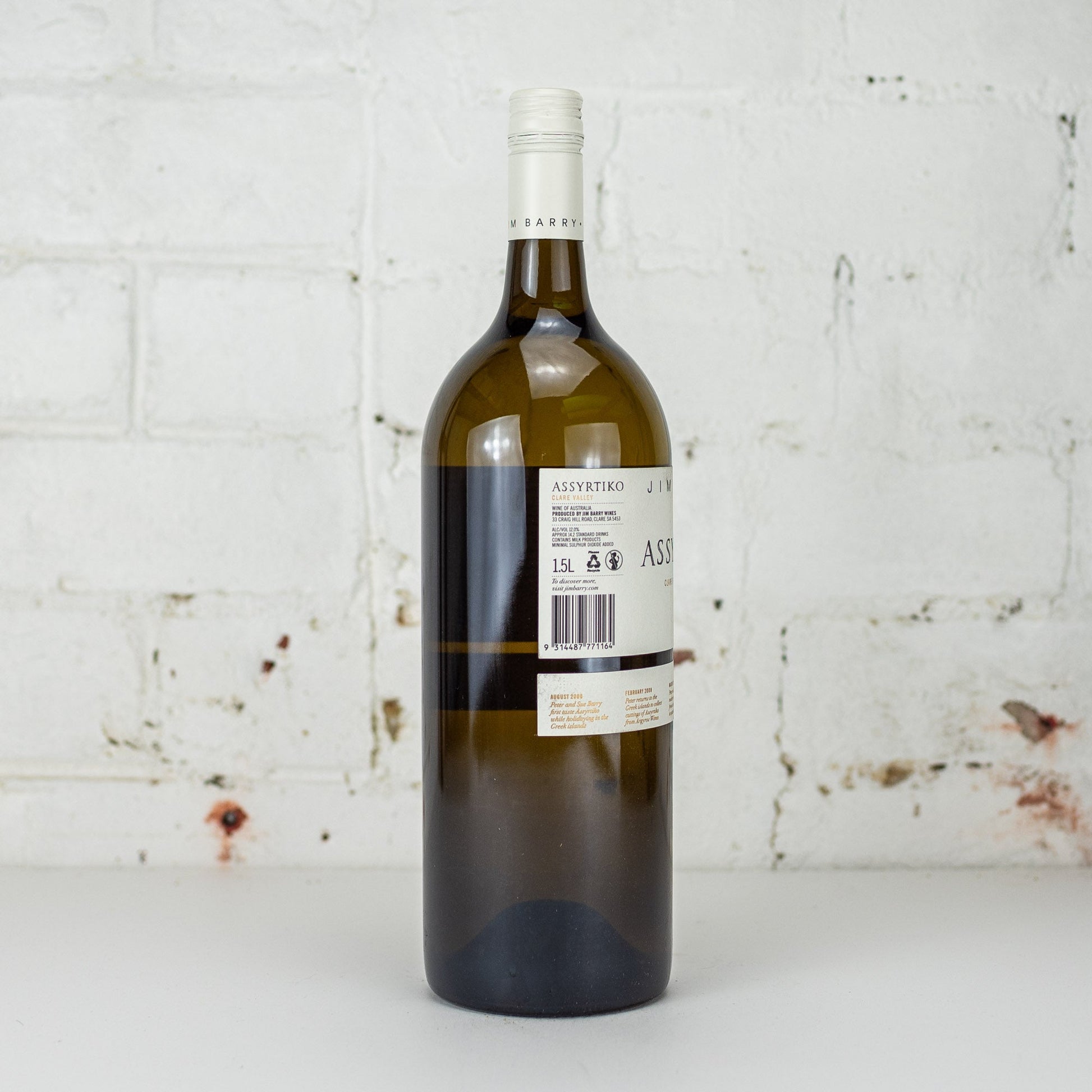 Jim Barry - Assyrtiko 2019 1.5L