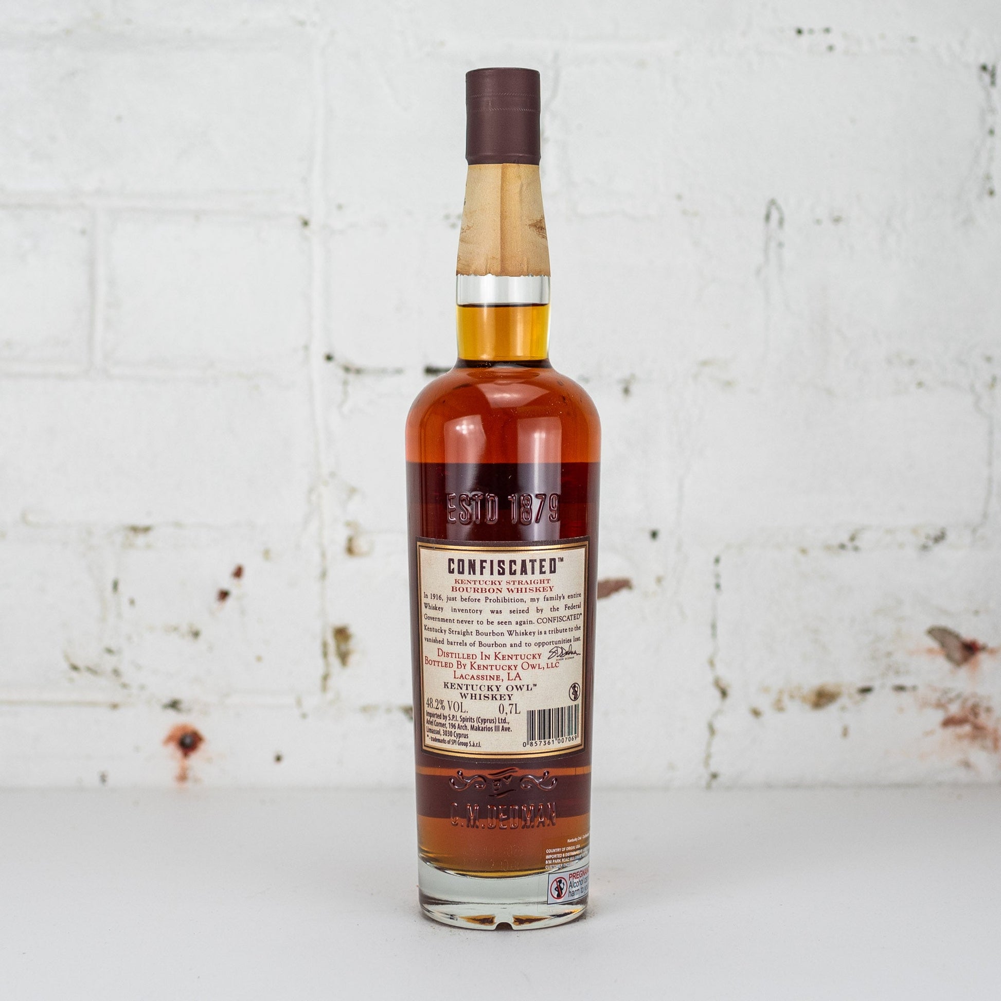 Kentucky Owl - Confiscated Bourbon 700ml