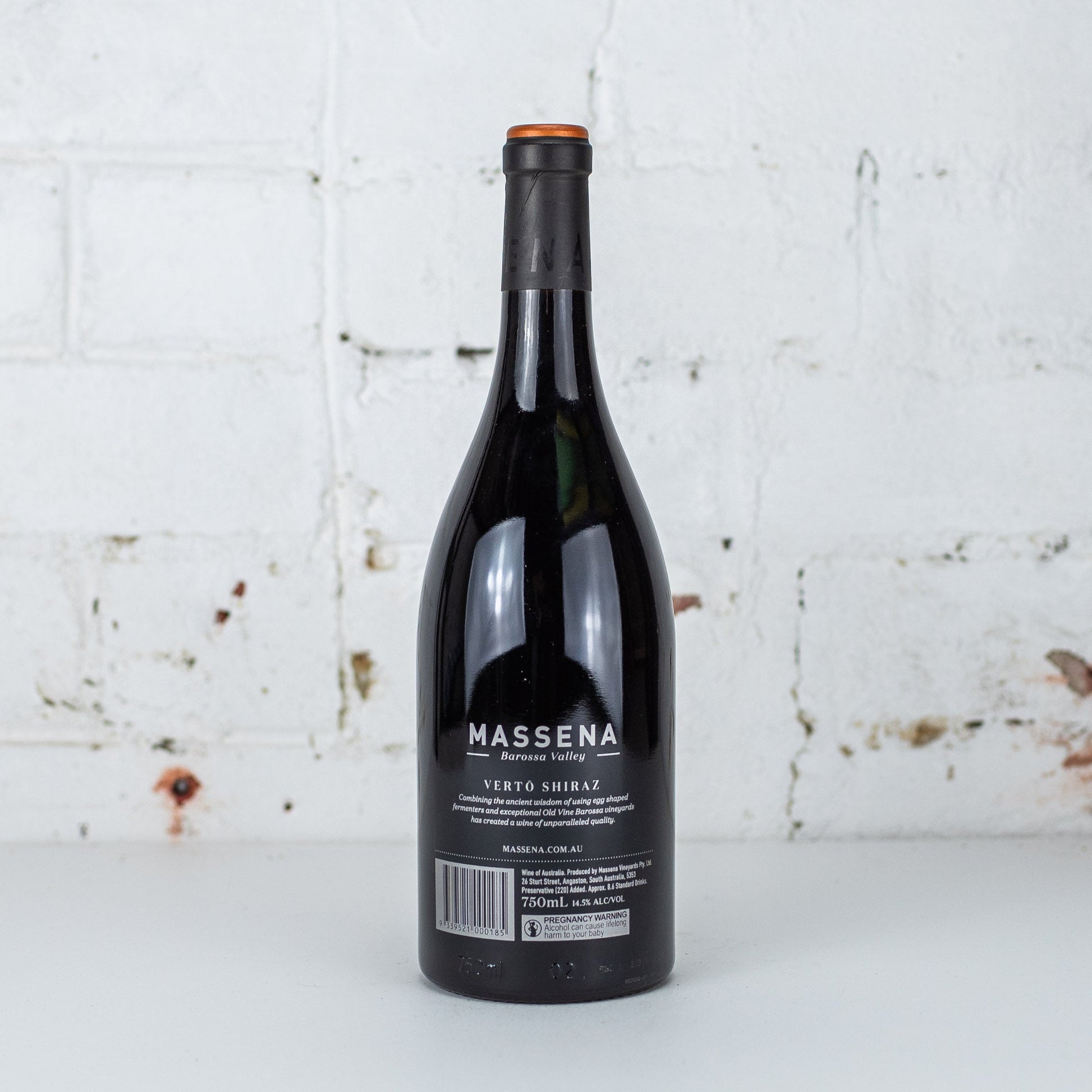 Massena - Verto Shiraz 2020 750ml