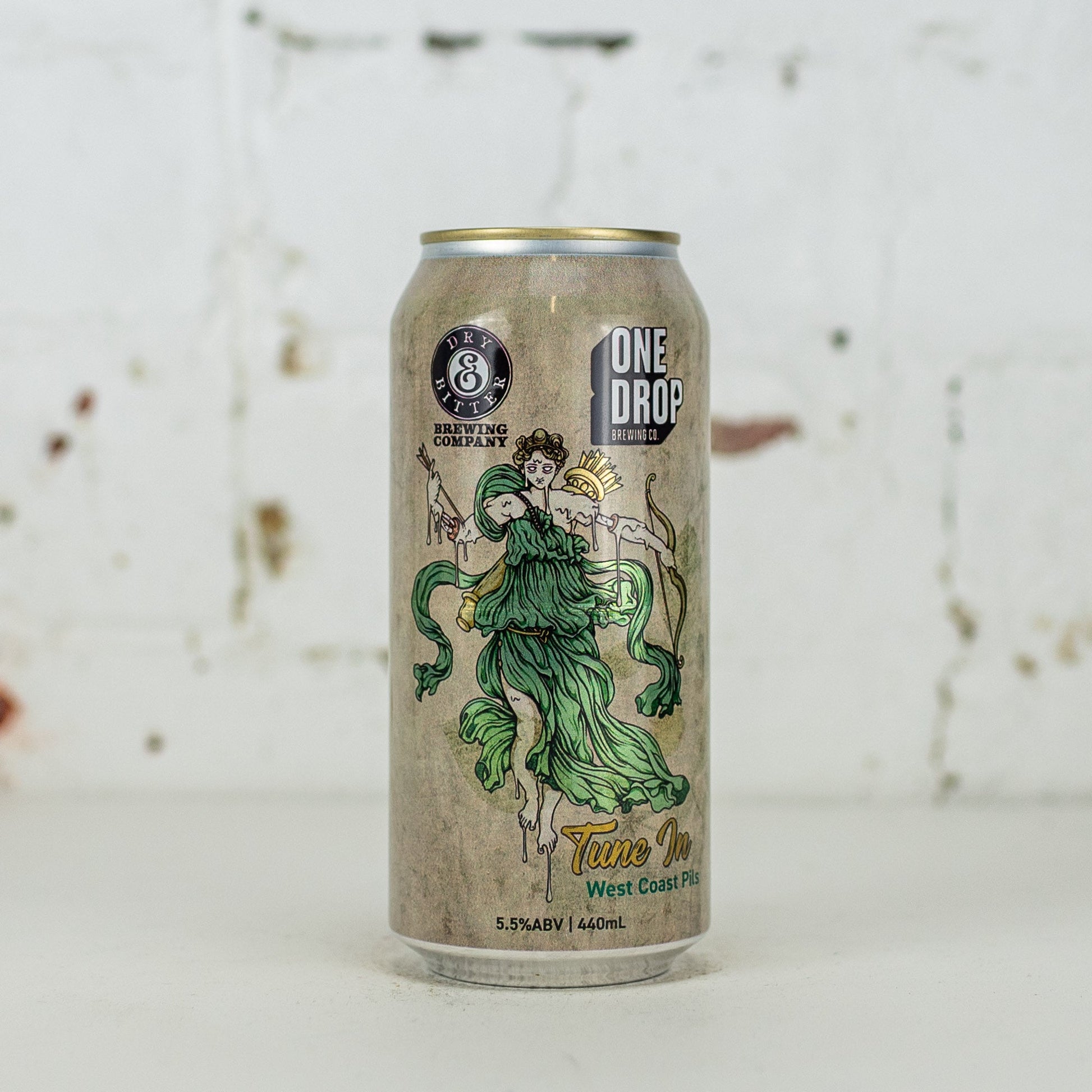 One Drop x Dry & Bitter 'Tune In' West Coast Pils