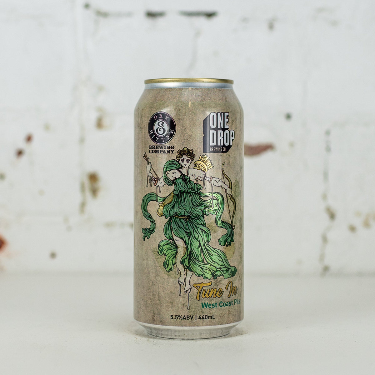 One Drop x Dry & Bitter 'Tune In' West Coast Pils