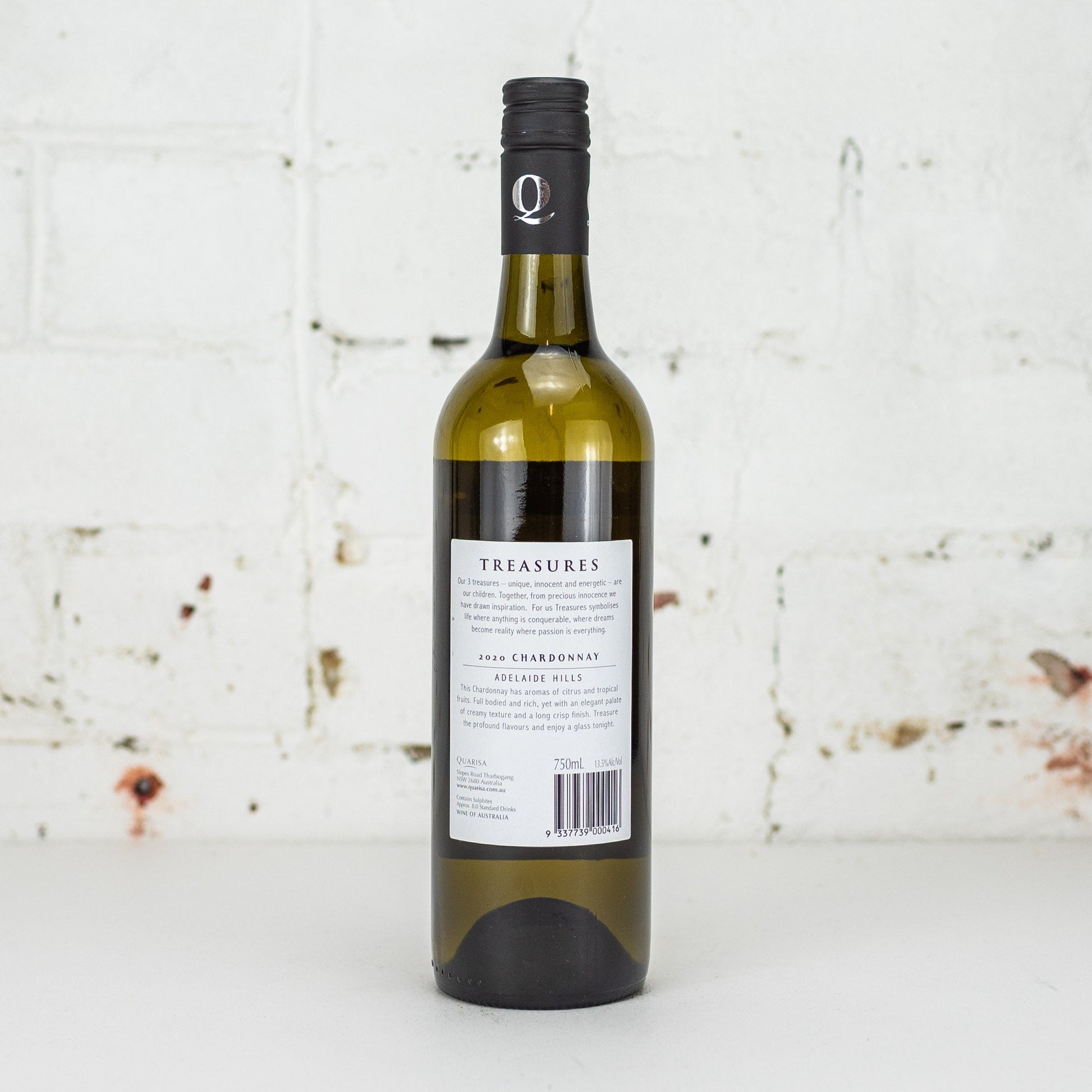 Quarisa - Treasures Chardonnay 750ml