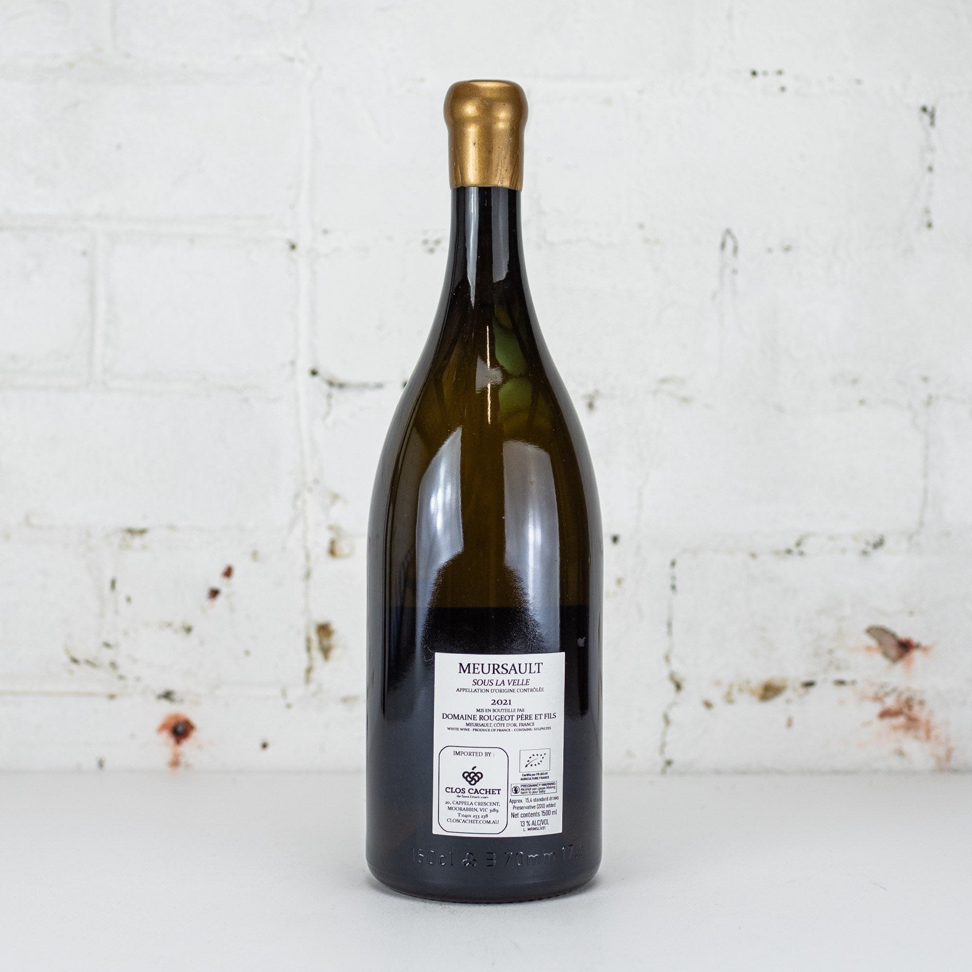 Domaine Rougeot - Meursault "Sous la Velle" 2021 1500ml