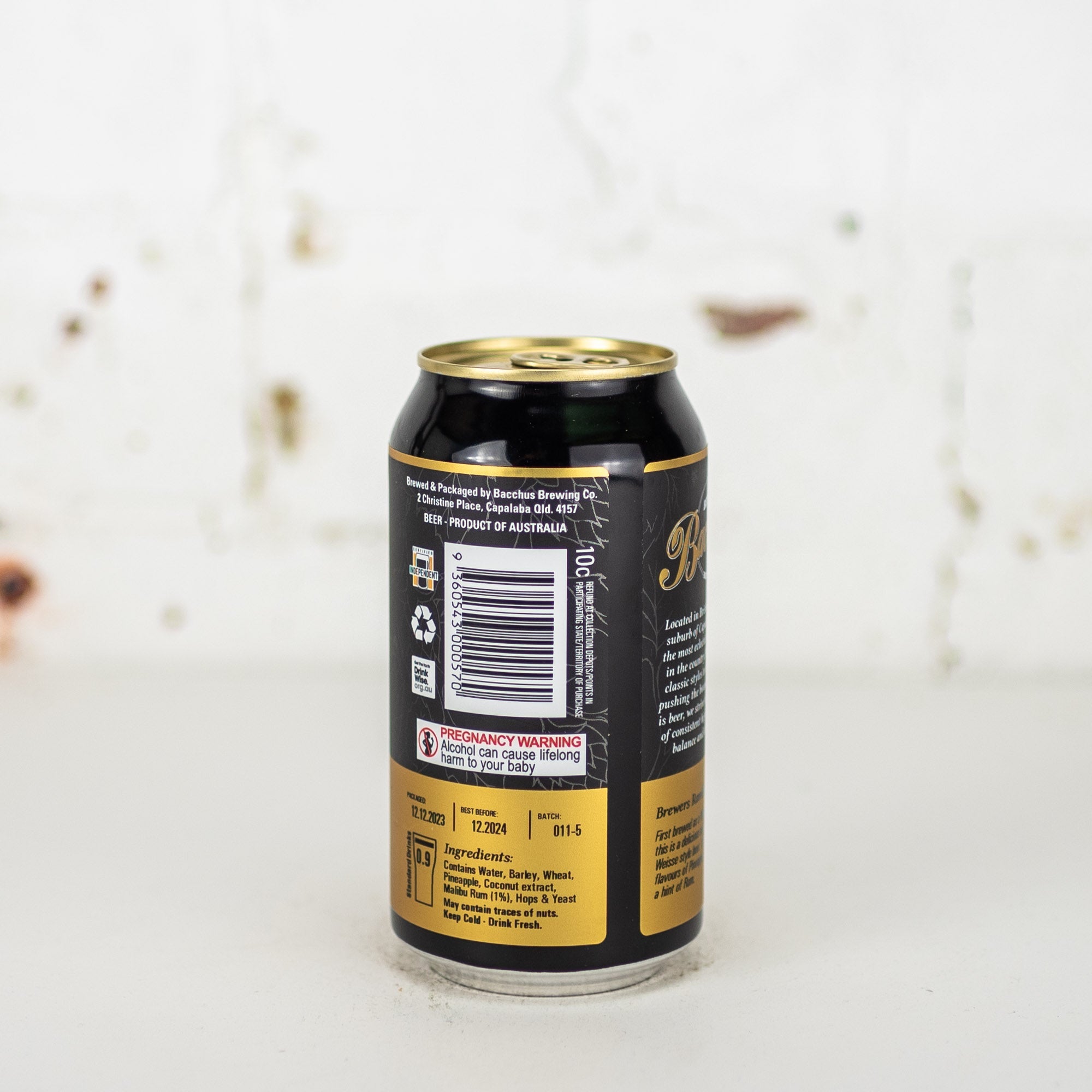 Bacchus - Atomic Pina Colada Berliner Weisse