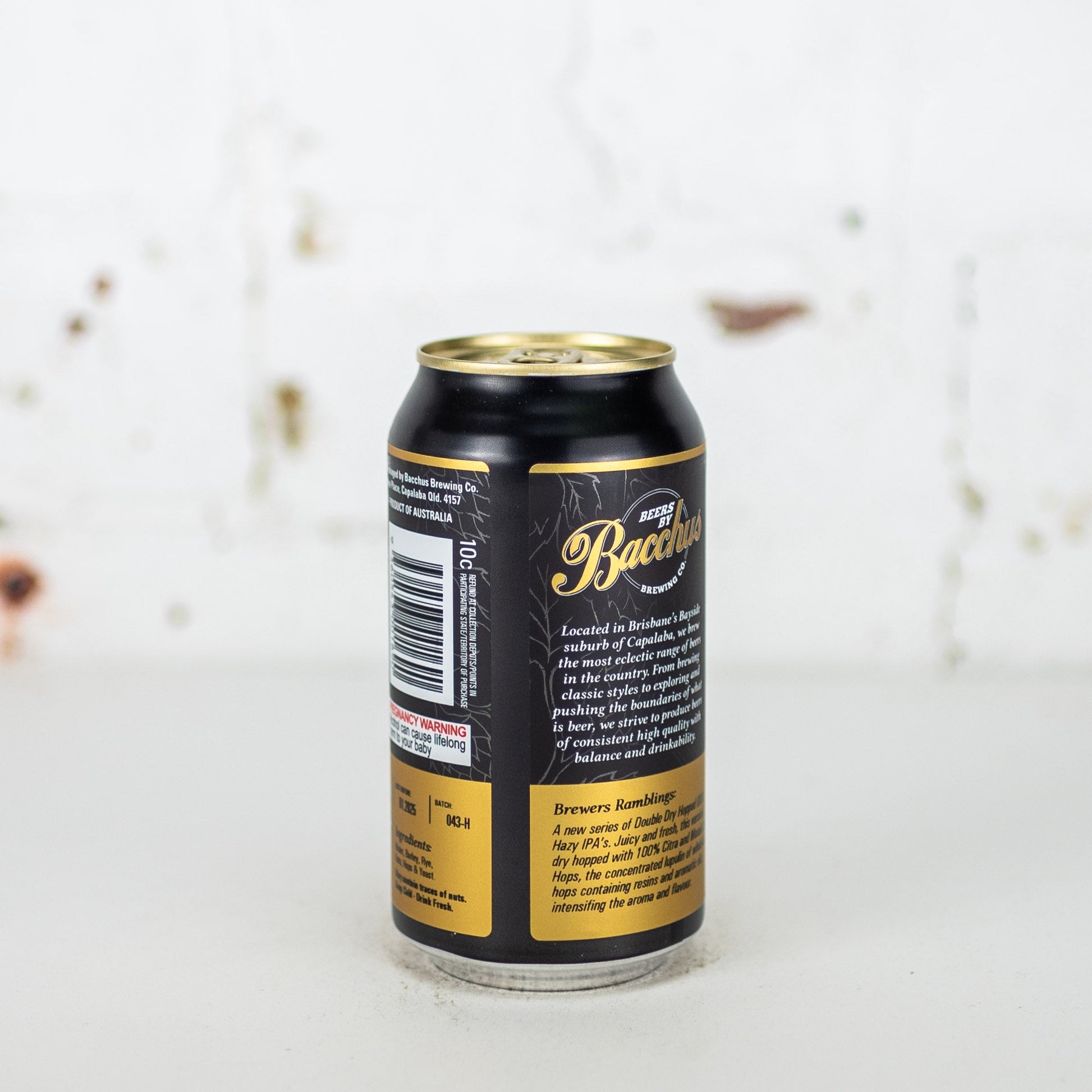 Bacchus - Haze For Daze (Citra/Mosaic) DDH Hazy IPA