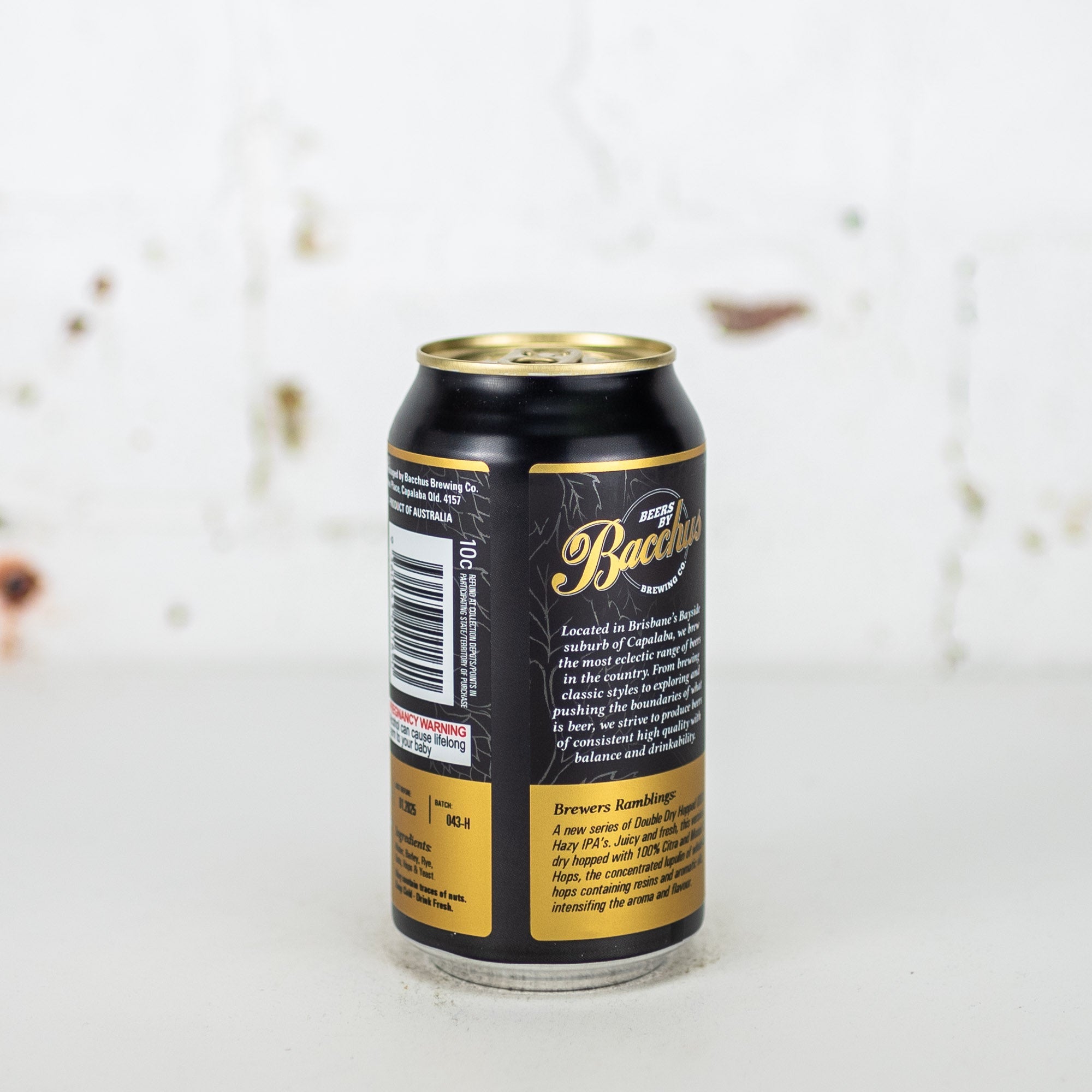 Bacchus - Haze For Daze (Citra/Mosaic) DDH Hazy IPA