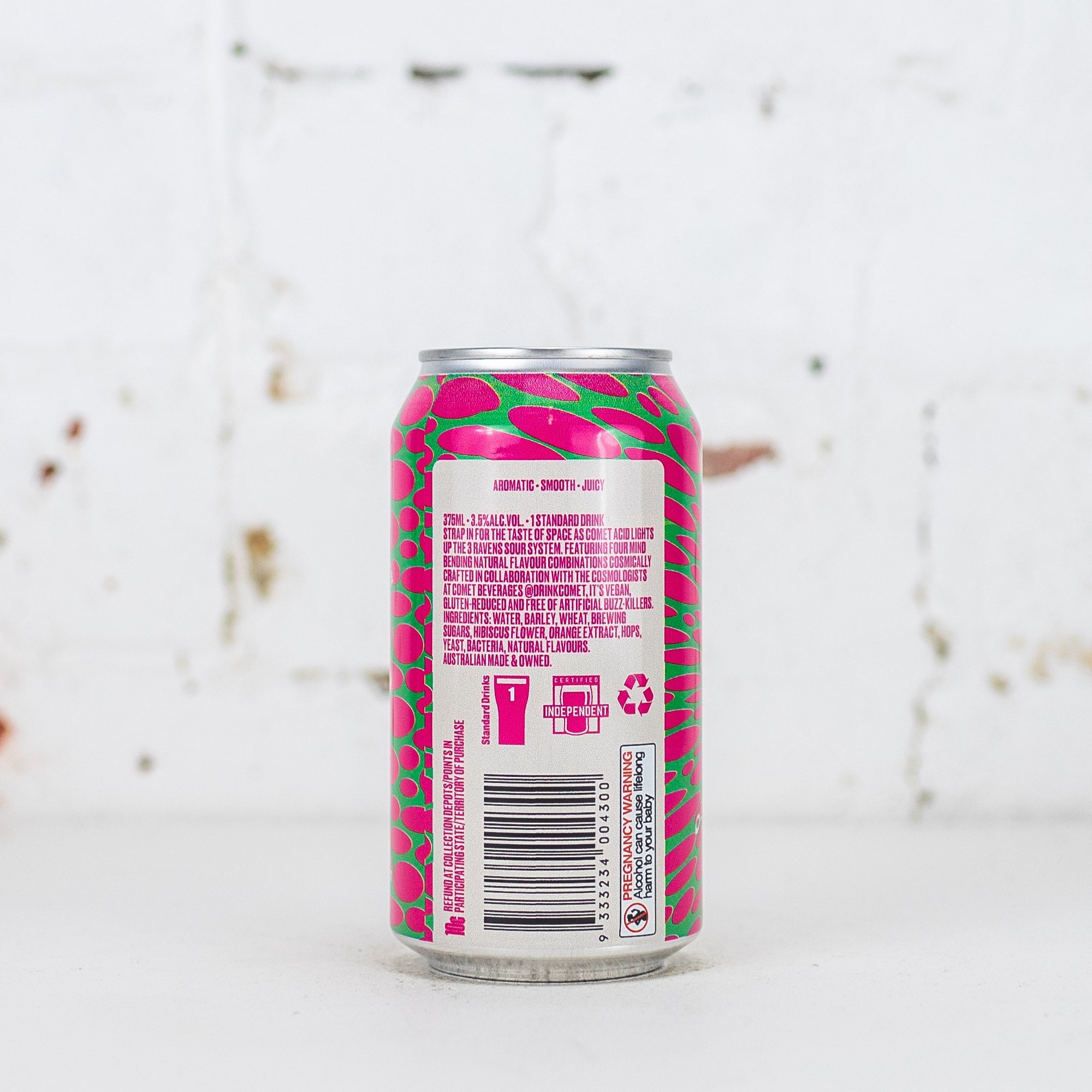 3 Ravens x Comet 'Acid: Hibiscus & Lemongrass' Sour
