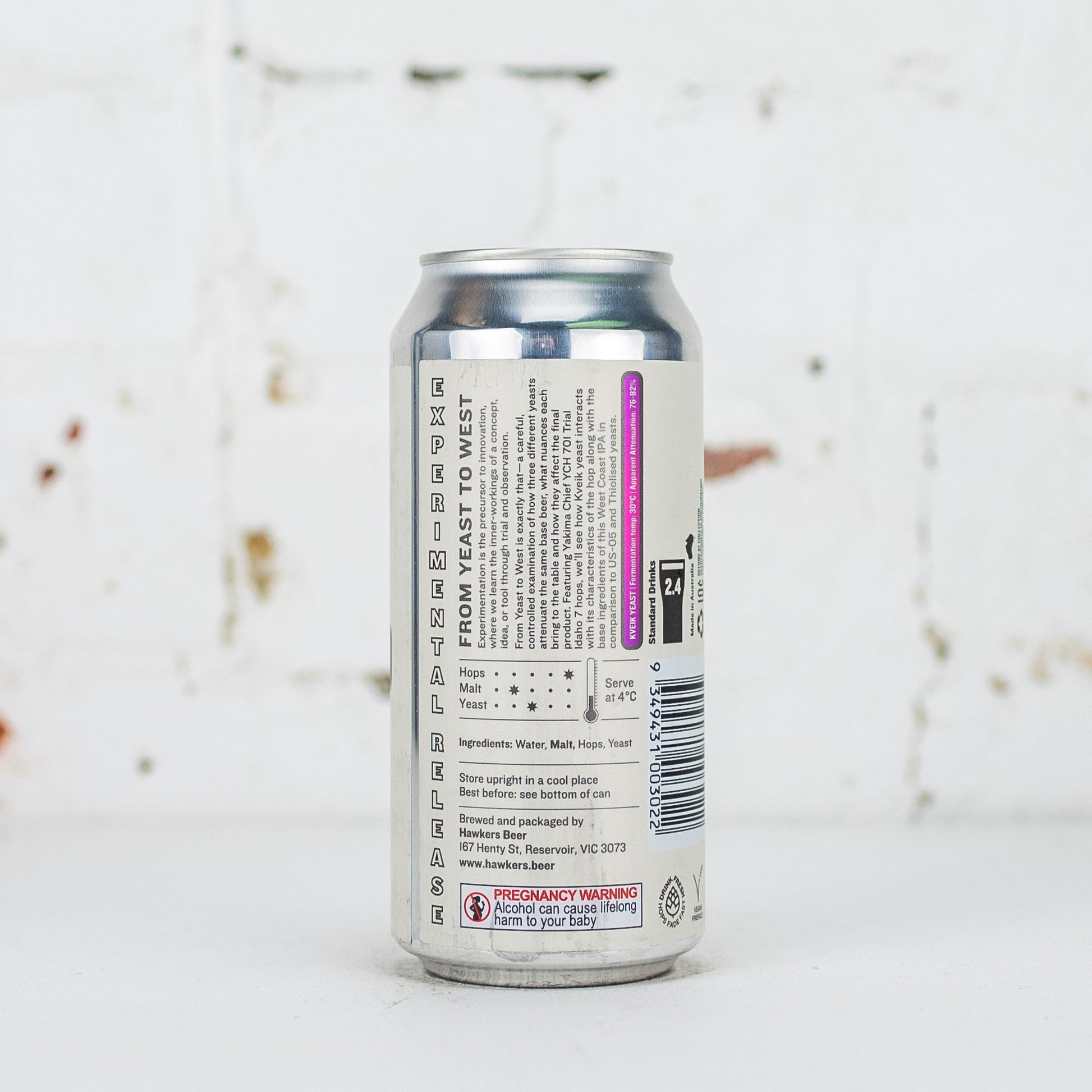 Hawkers - From Yeast to West: Kviek West Coast IPA