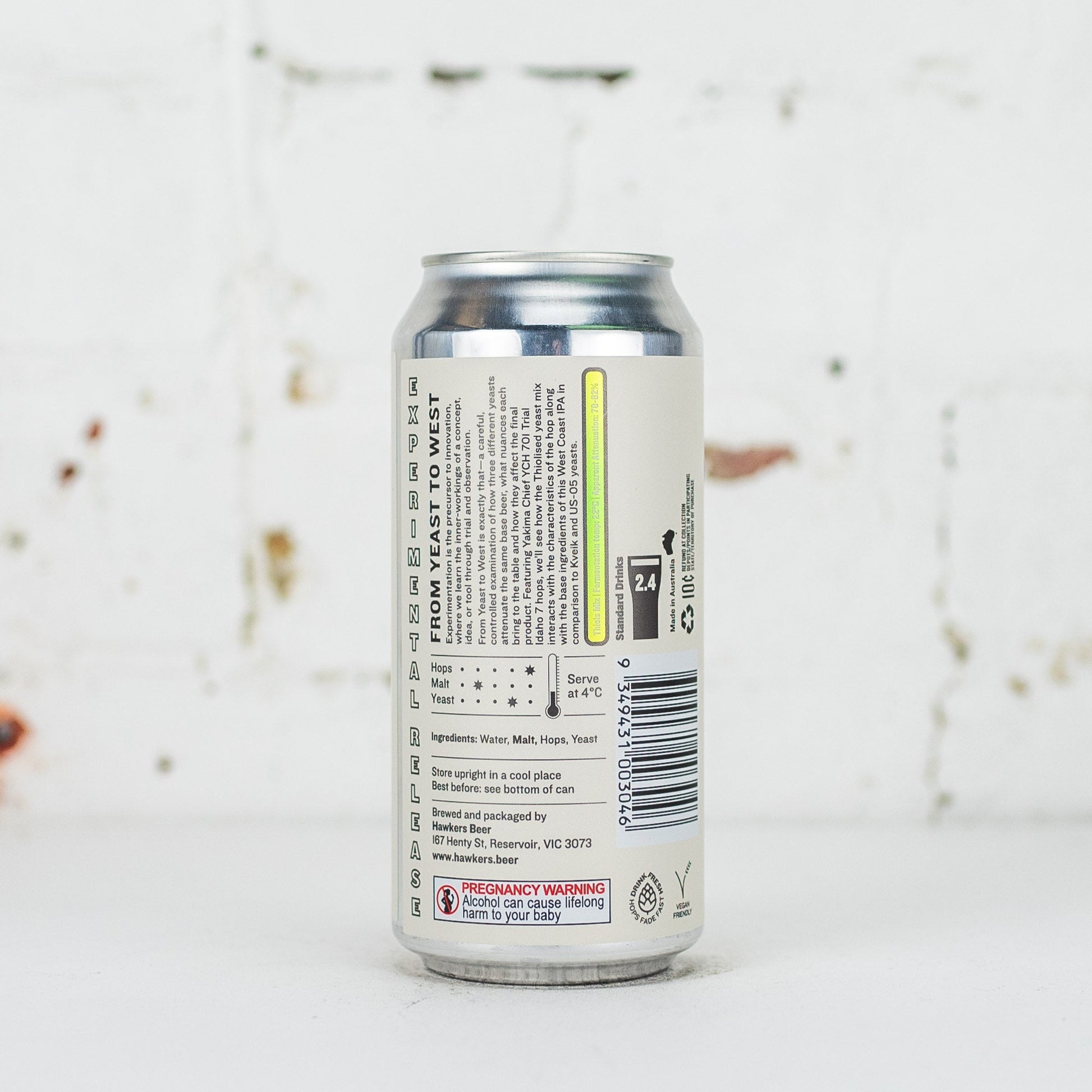 Hawkers - From Yeast to West: Thiolised West Coast IPA