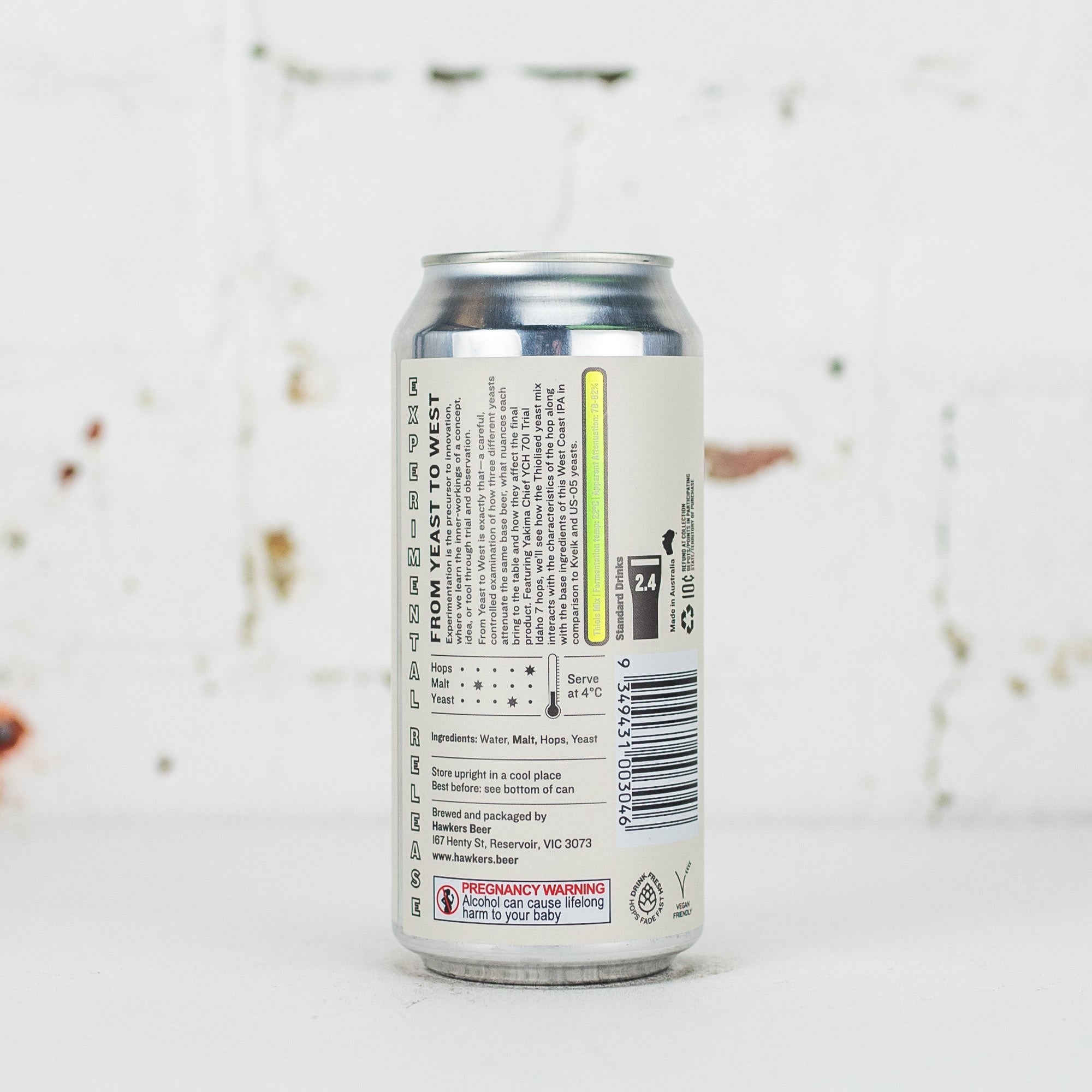 Hawkers - From Yeast to West: Thiolised West Coast IPA